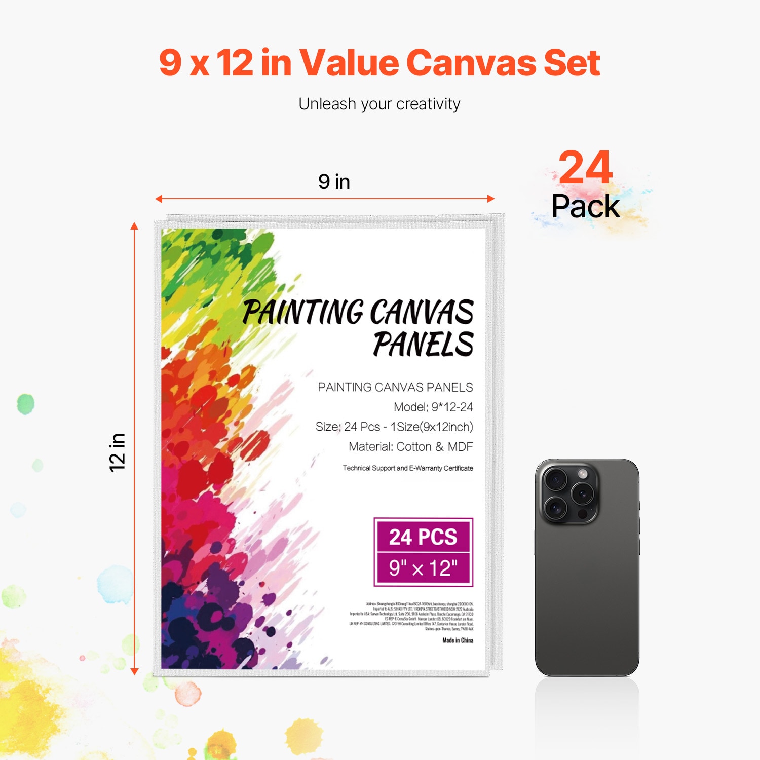 VEVOR HHFB912INCH2ZRA7AV0 Drop-Cloths - View #3