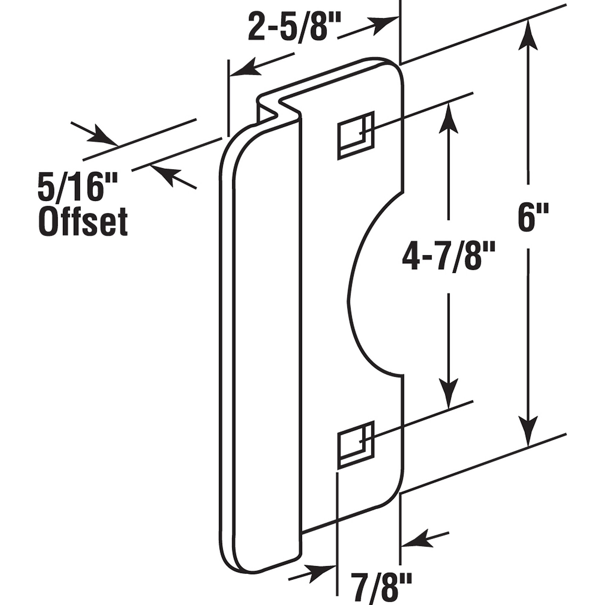 Gatehouse U 9509-L latchbolts - View #2