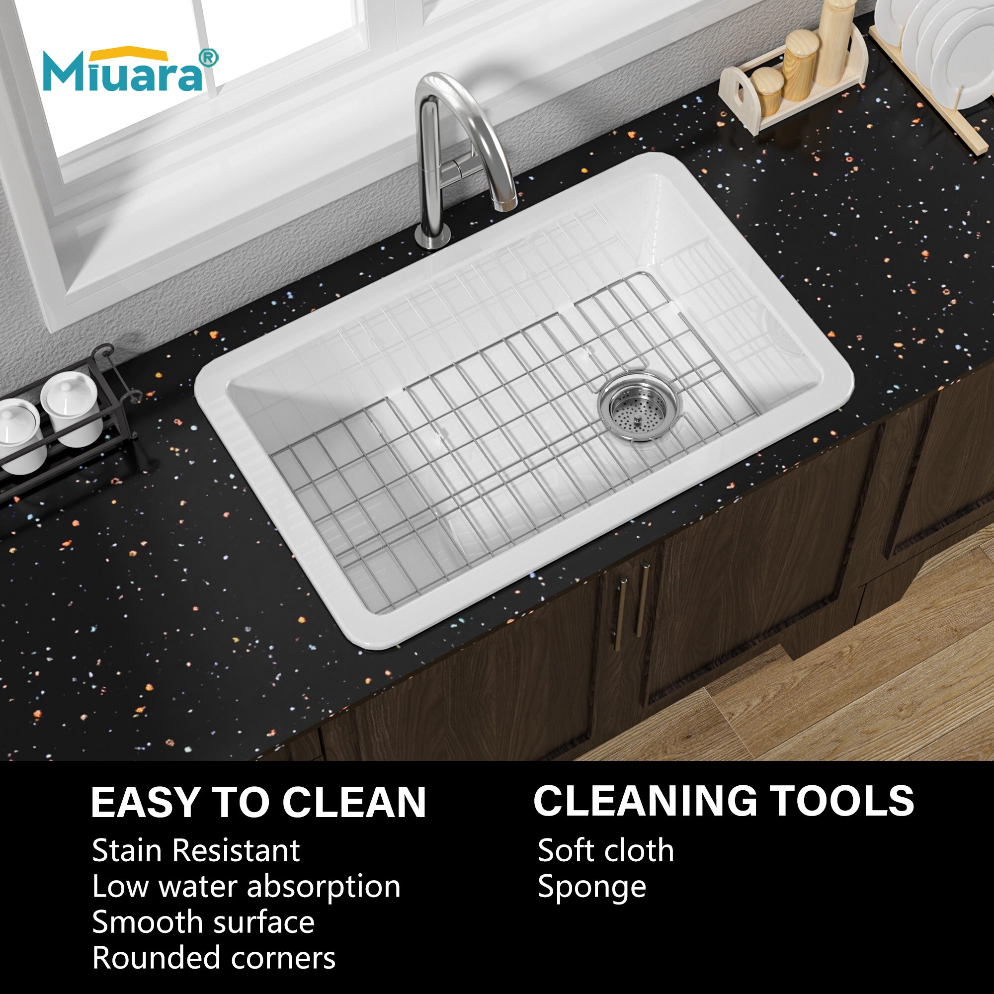 Miuara MH-301910P-W Kitchen-Sinks - View #11