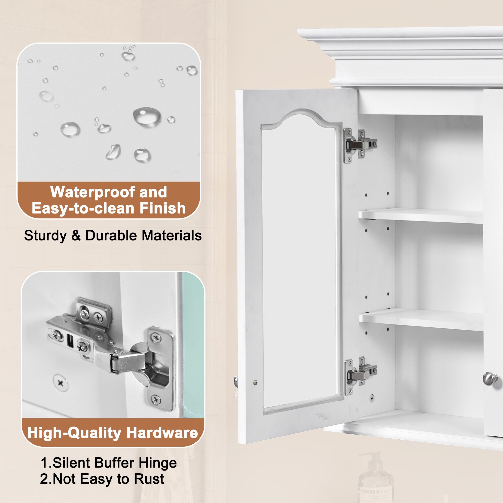AAZJ 710-P264317K Bathroom-Medicine-Cabinets - View #4