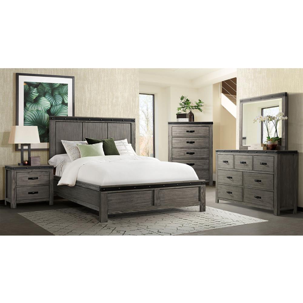 Picket House Furnishings Montauk Gray Transitional Panel Bedroom Set ...