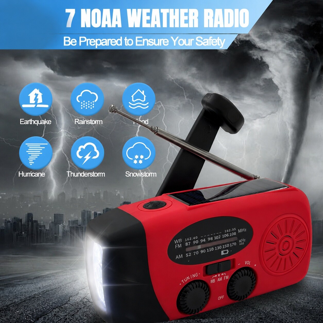 Vrbgify LVG0805V183 Weather-Radio - View #5