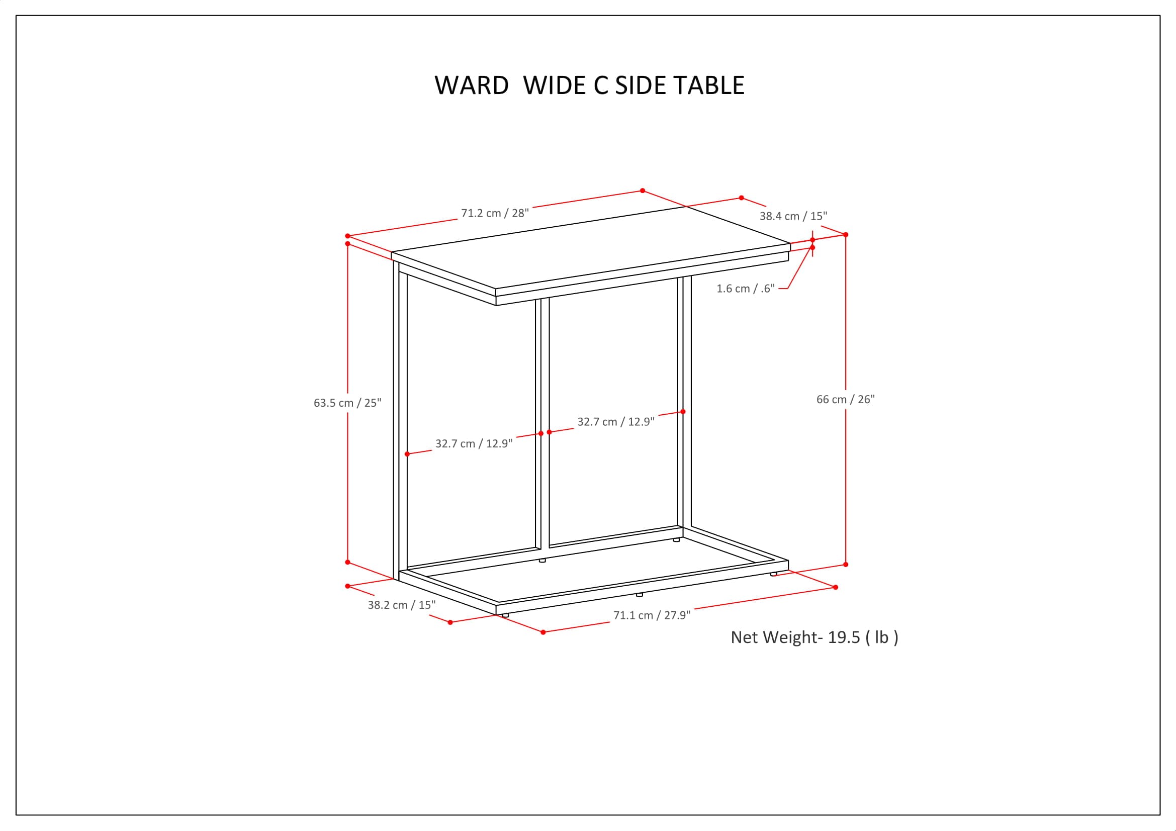 Simpli Home AXCWRD-C04 End-Tables - View #10