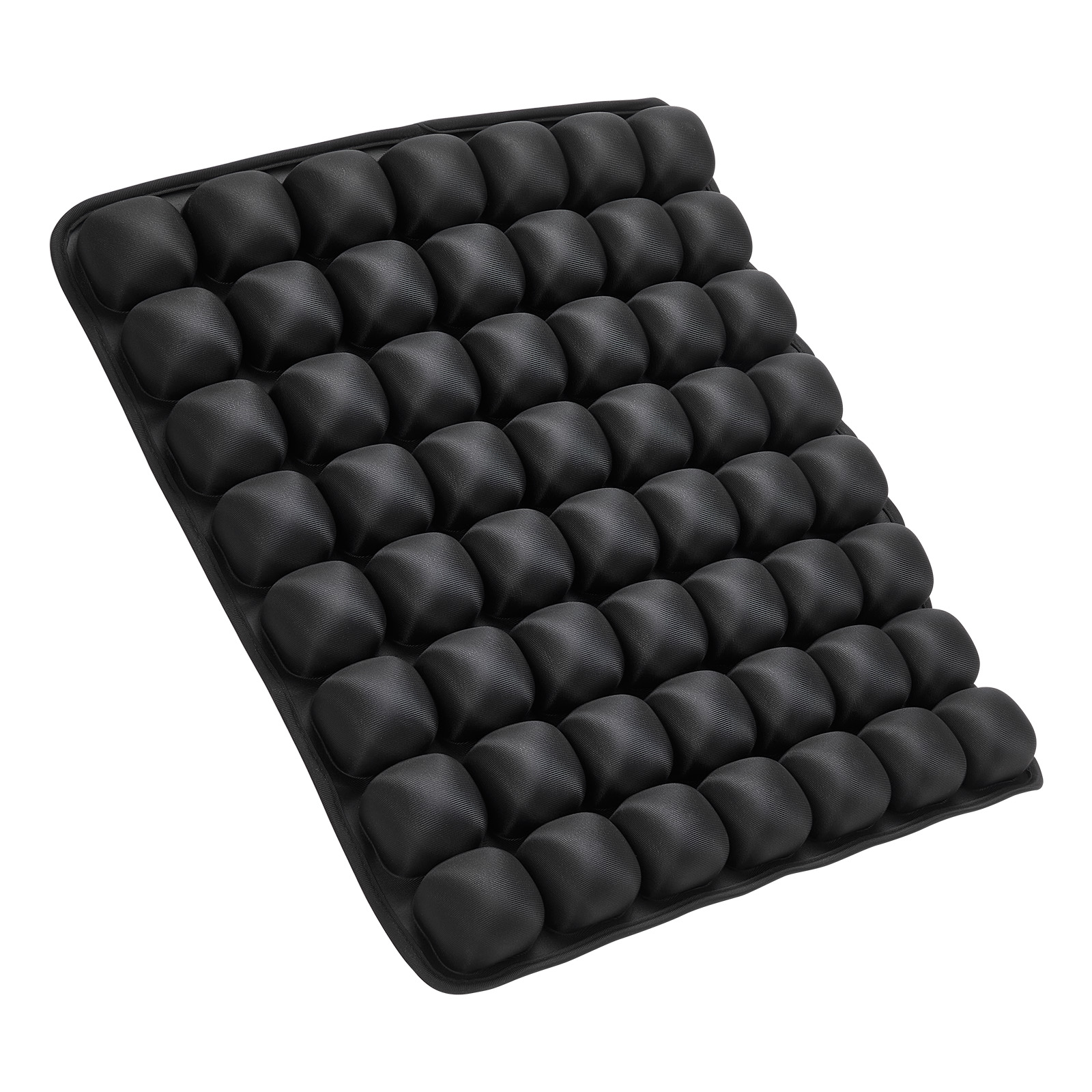GIVIMO 56-Cell 3D Air Inflatable Seat Cushion with Manual Pump Lycra TPU Wheelchair Pressure Relief Pad Lightweight Portable for Travel Office Car and Airplane Use