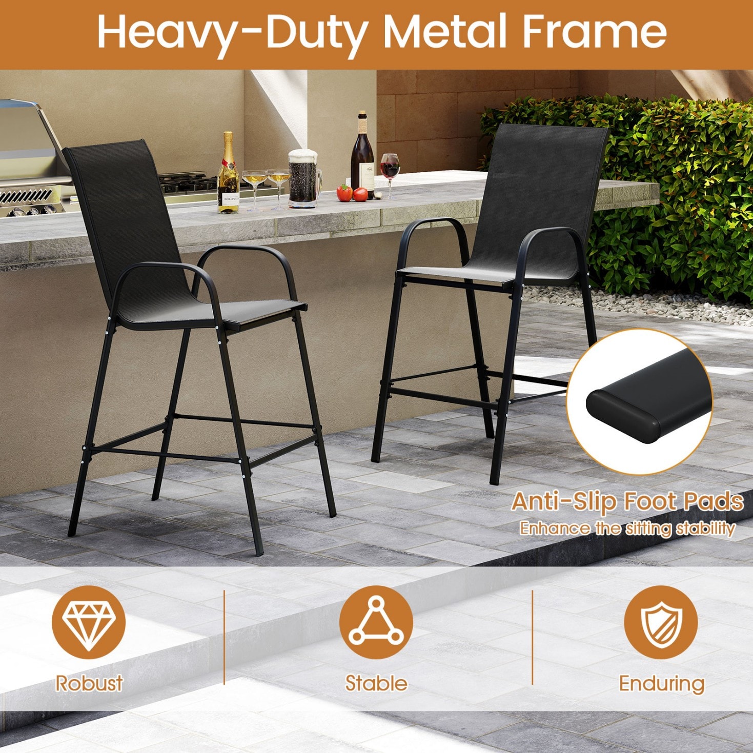 Poinic CWJ12384DK-2 Patio-Chairs - View #2