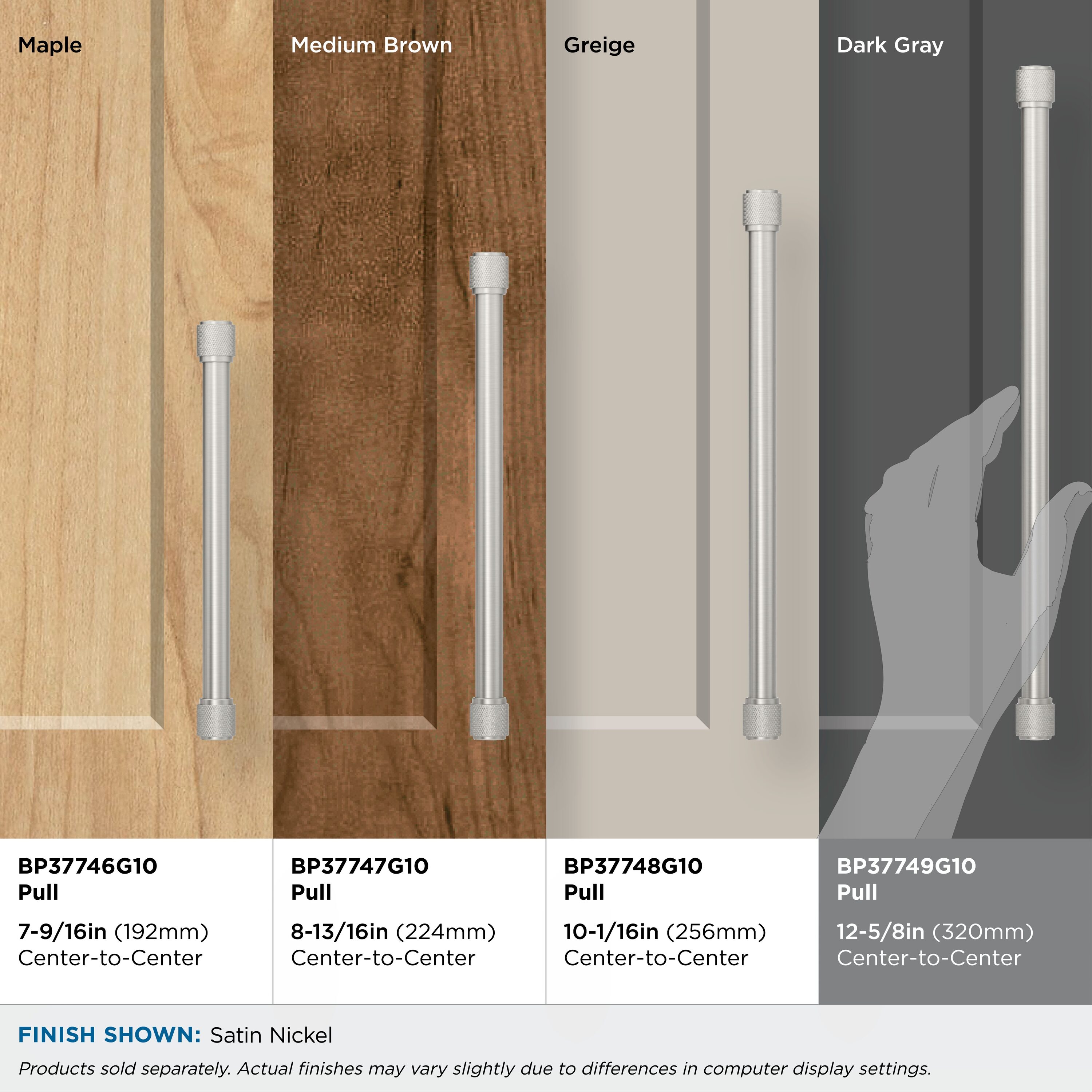 Amerock BP37749G10 Cabinet-Pulls - View #7