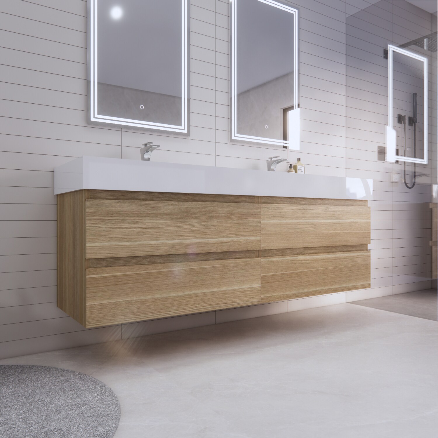 BV Better Vanity BTB-72D-CO Bath-Vanity-Combo - View #3