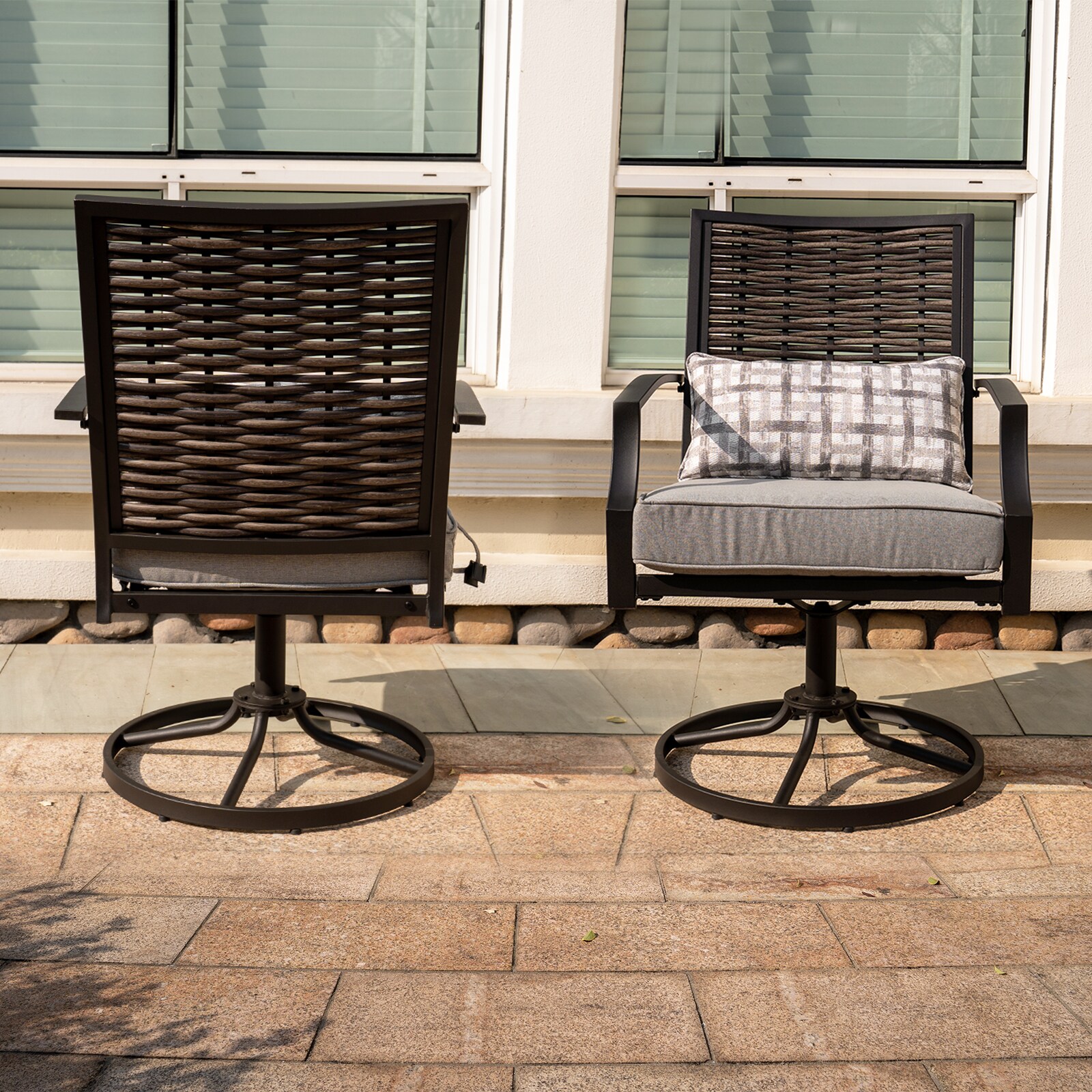 GARSING G-RATTANSWIVEL-1 Patio-Chairs - View #8