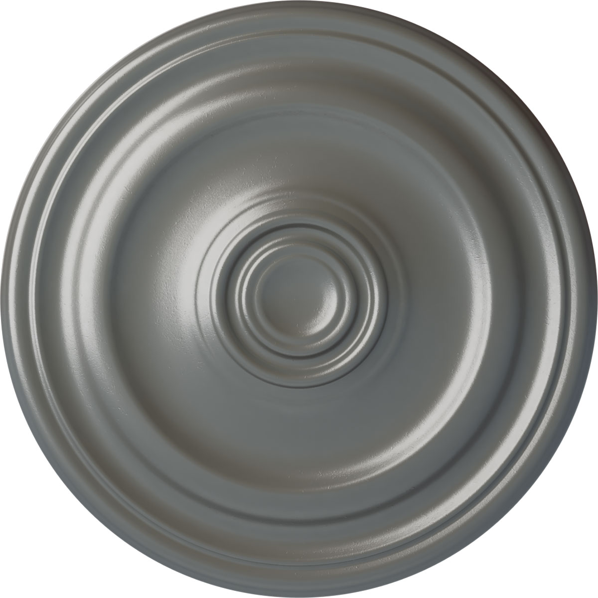 Ekena Millwork CM16KPSLS Kepler Traditional 15.875-in W x 15.875-in L Silver Polyurethane Ceiling Medallion