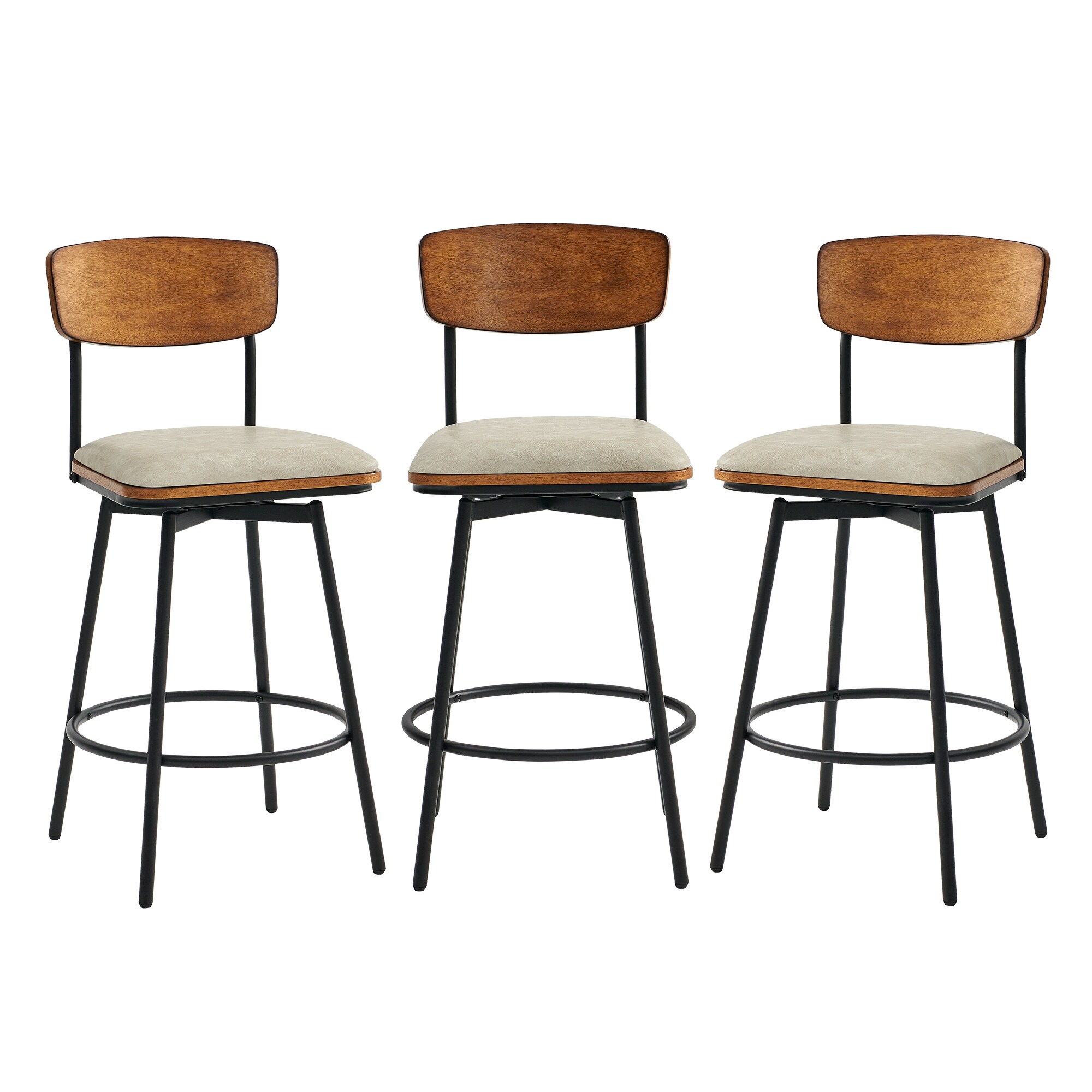 Circle 55 3-LWSY2007-PUGTSF stools - View #2