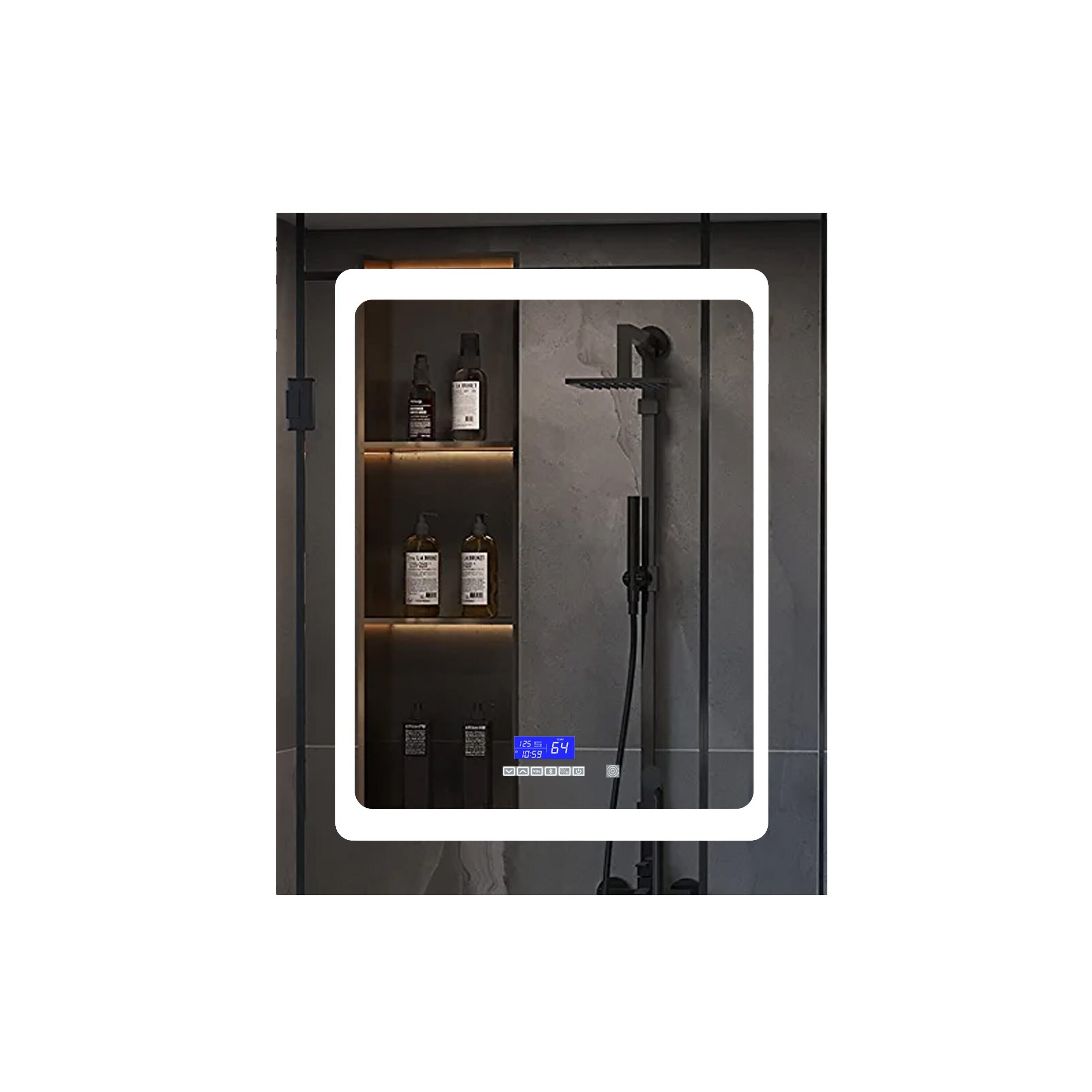 Lexora LB2432LEDMC Bathroom-Medicine-Cabinets - View #6