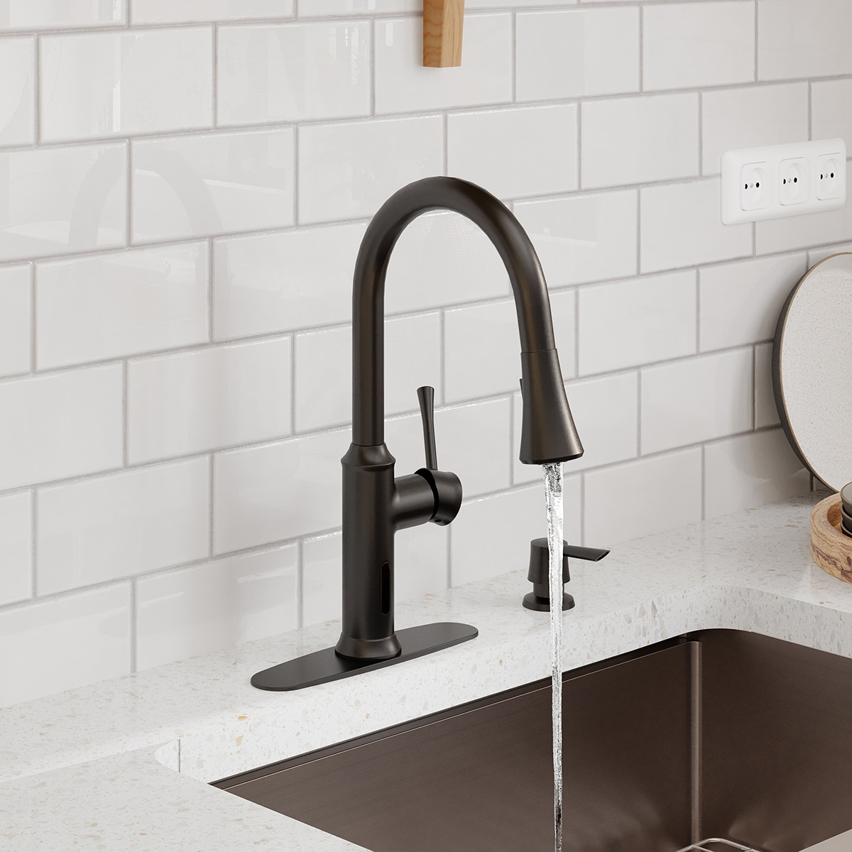 Mondawe OR-F6MB02-DG Kitchen-Faucets - View #4