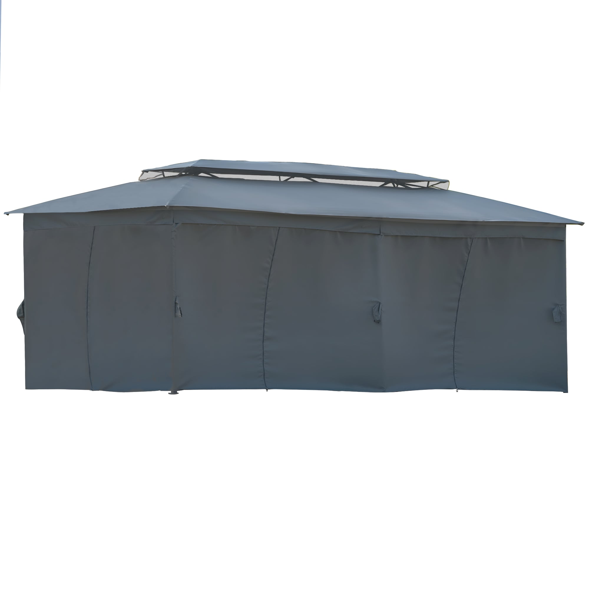Forclover CBE-5PS0019BL Wood-Resin-Gazebos - View #3
