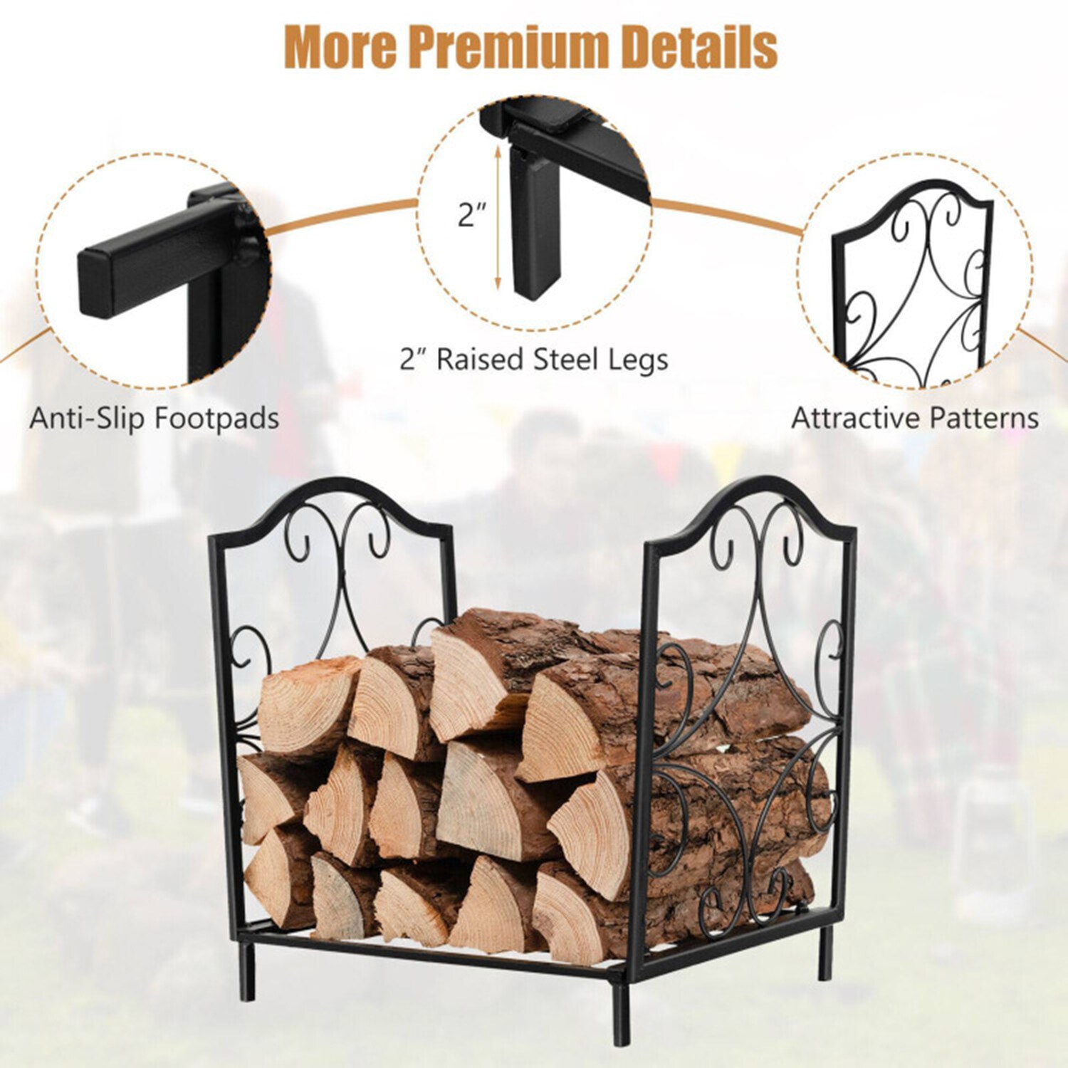 Mondawe MO-HV10307 Firewood-Storage - View #4