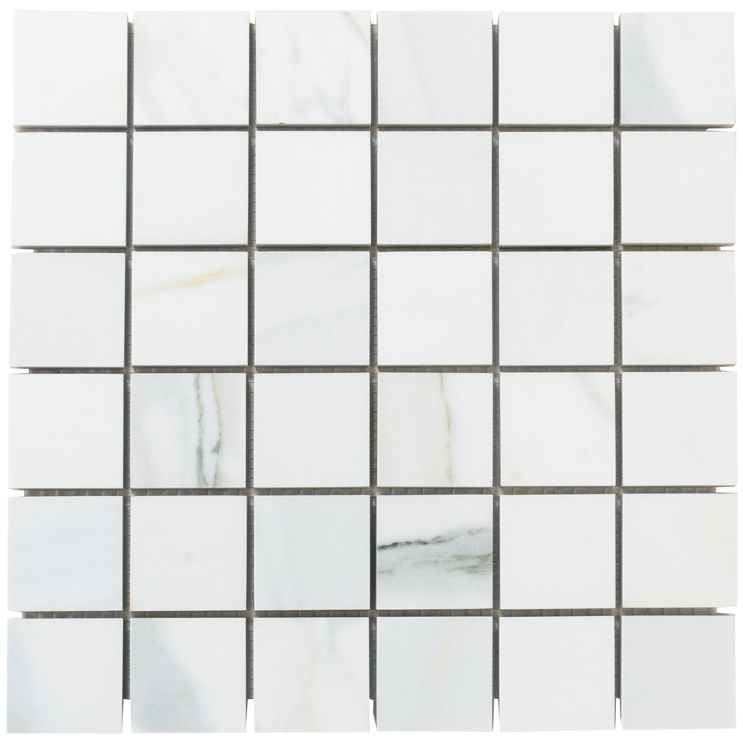 Splendor Matte White Porcelain Mosaic Tile Sheet