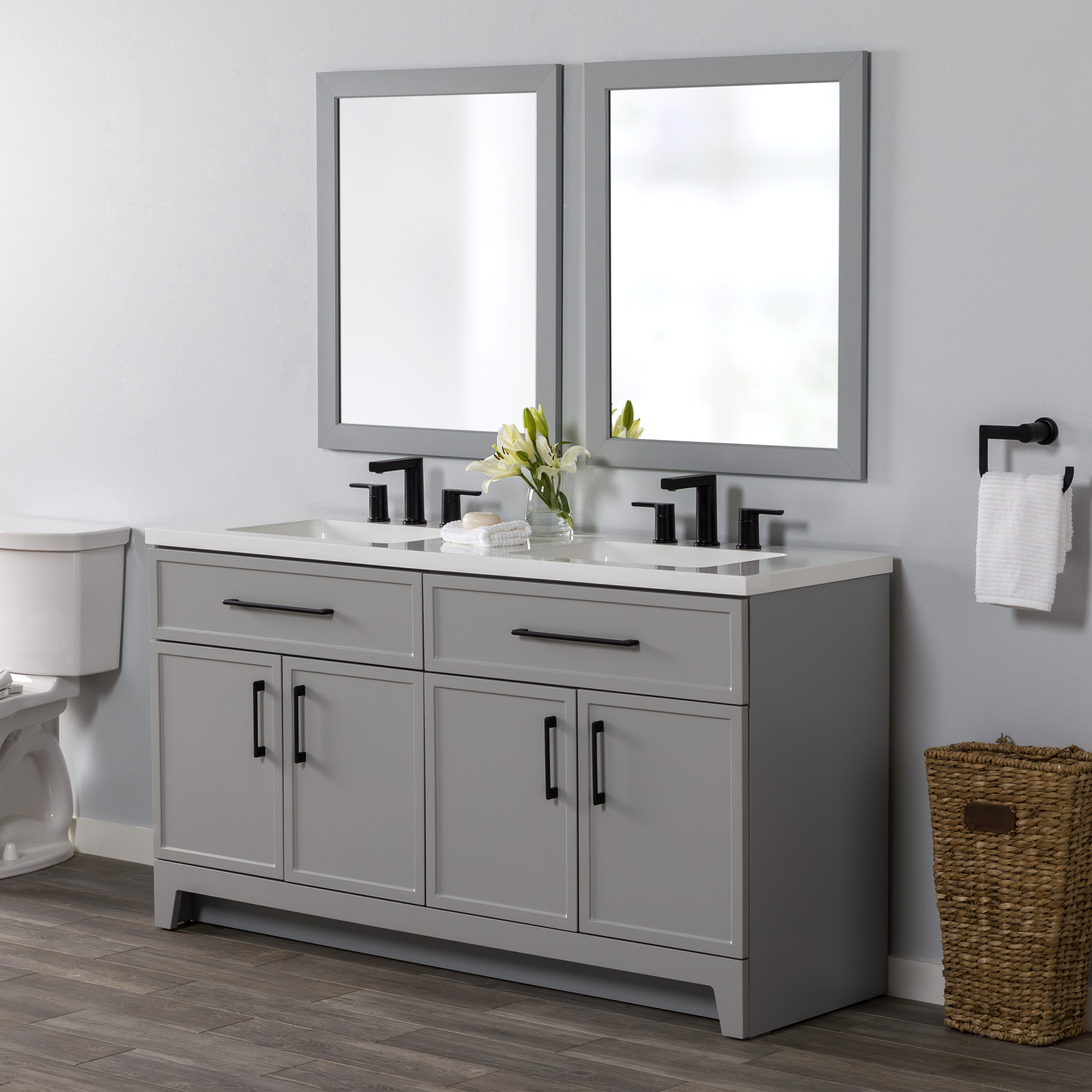 Style Selections LW24W60P2-CY Bath-Vanity-Combo - View #6