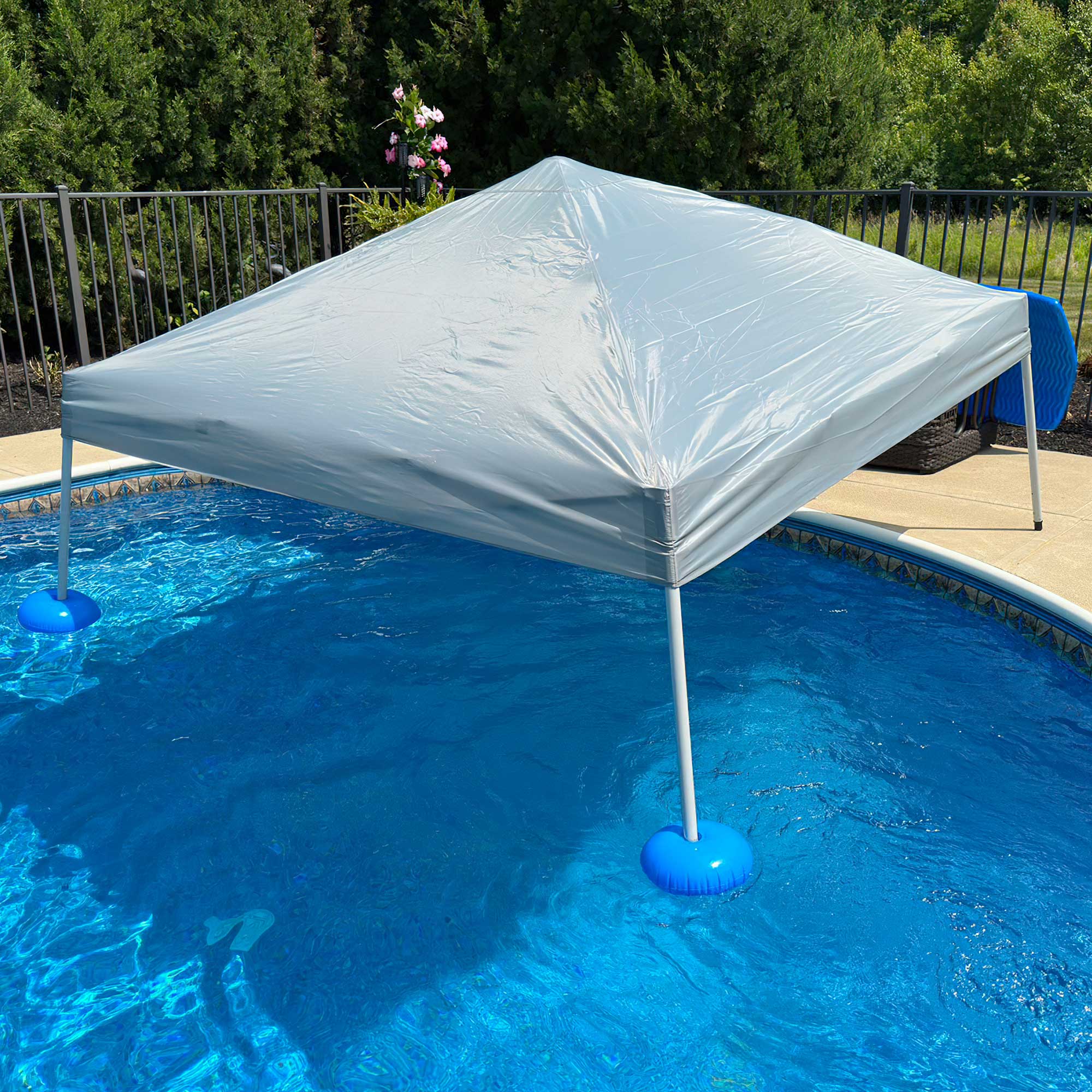 Sunjoy A109004900 120.08-in x 120.08-in Grey Spring float