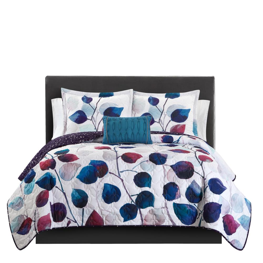 Chic Home Design BQS31952-LW Alecto 3-Piece Multi Color Twin Quilt Set