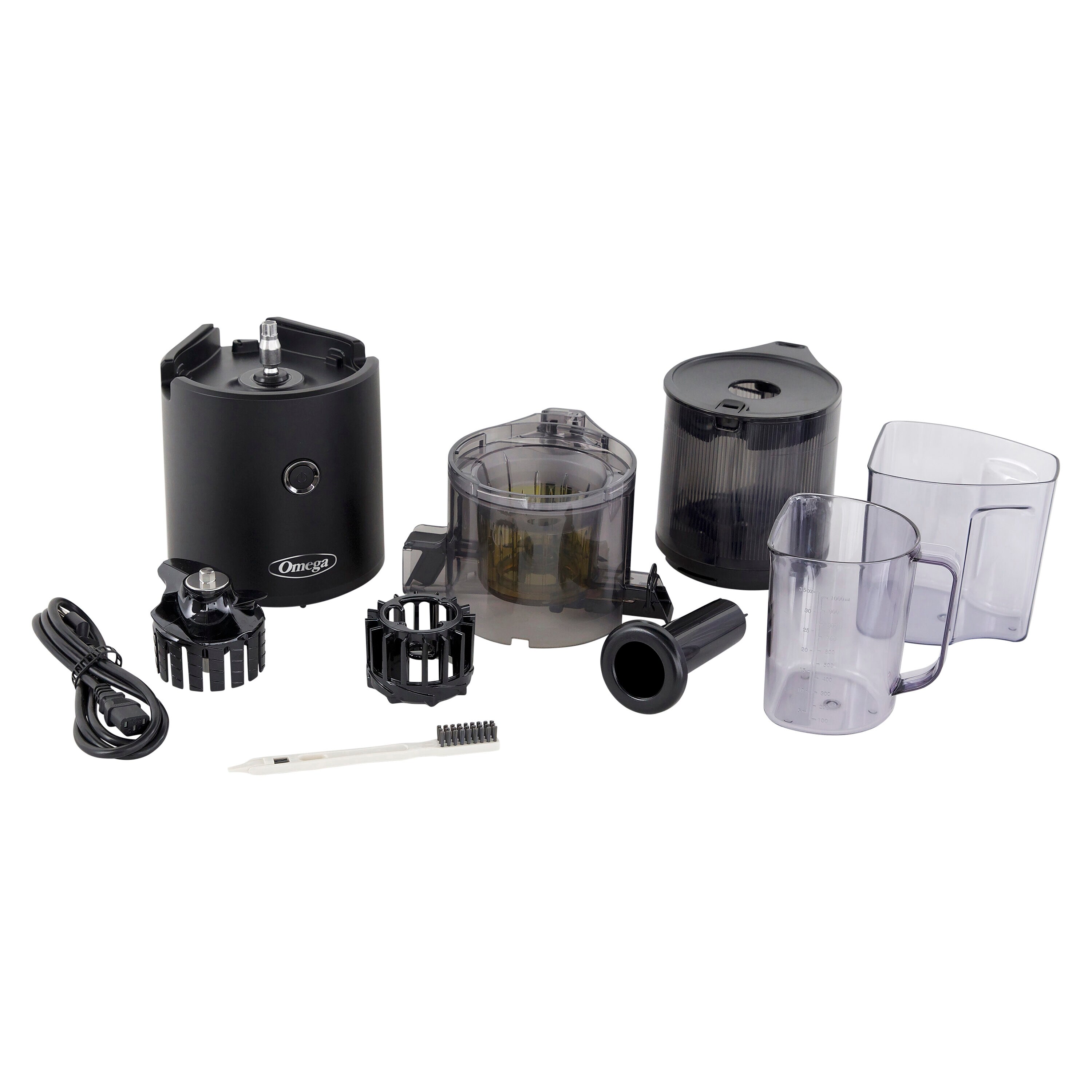 Omega Effortless Batch Juicer, 2L Capacity, in Black JC2022BK11