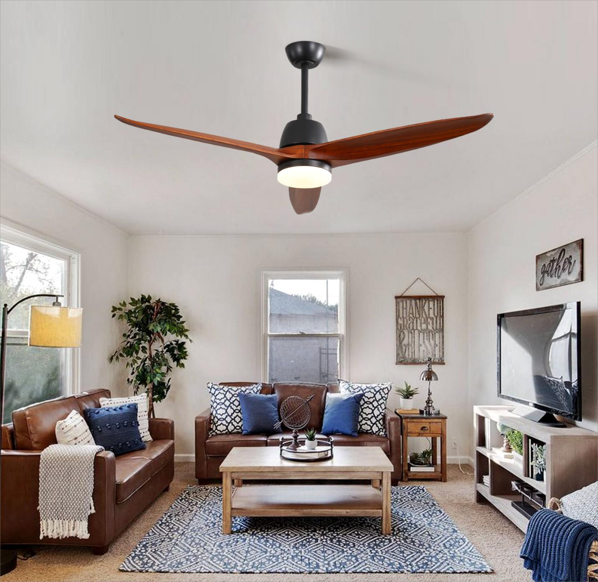 Sofucor LS-56K001-BK-HTM-60W Ceiling-Fans - View #9
