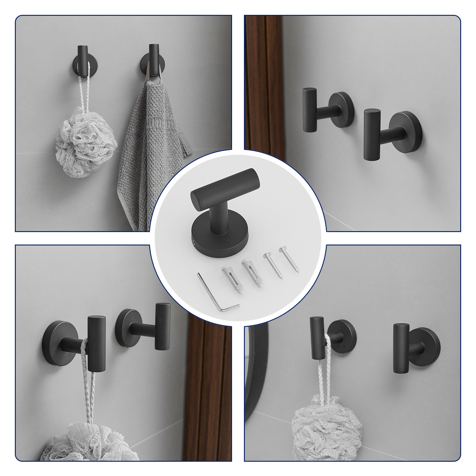 BWE A-91062-B-4 Decorative-Bath-Hardware-Kits - View #5