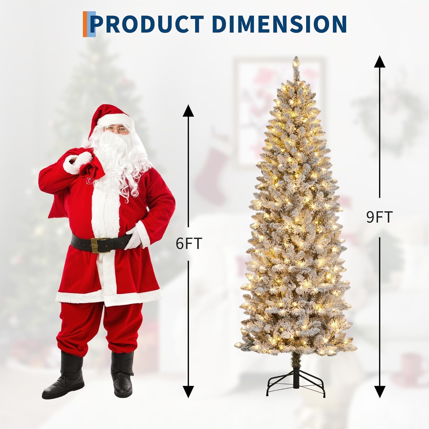 Der Rose WLS-PHK-35JM0T57 Artificial-Christmas-Trees - View #6