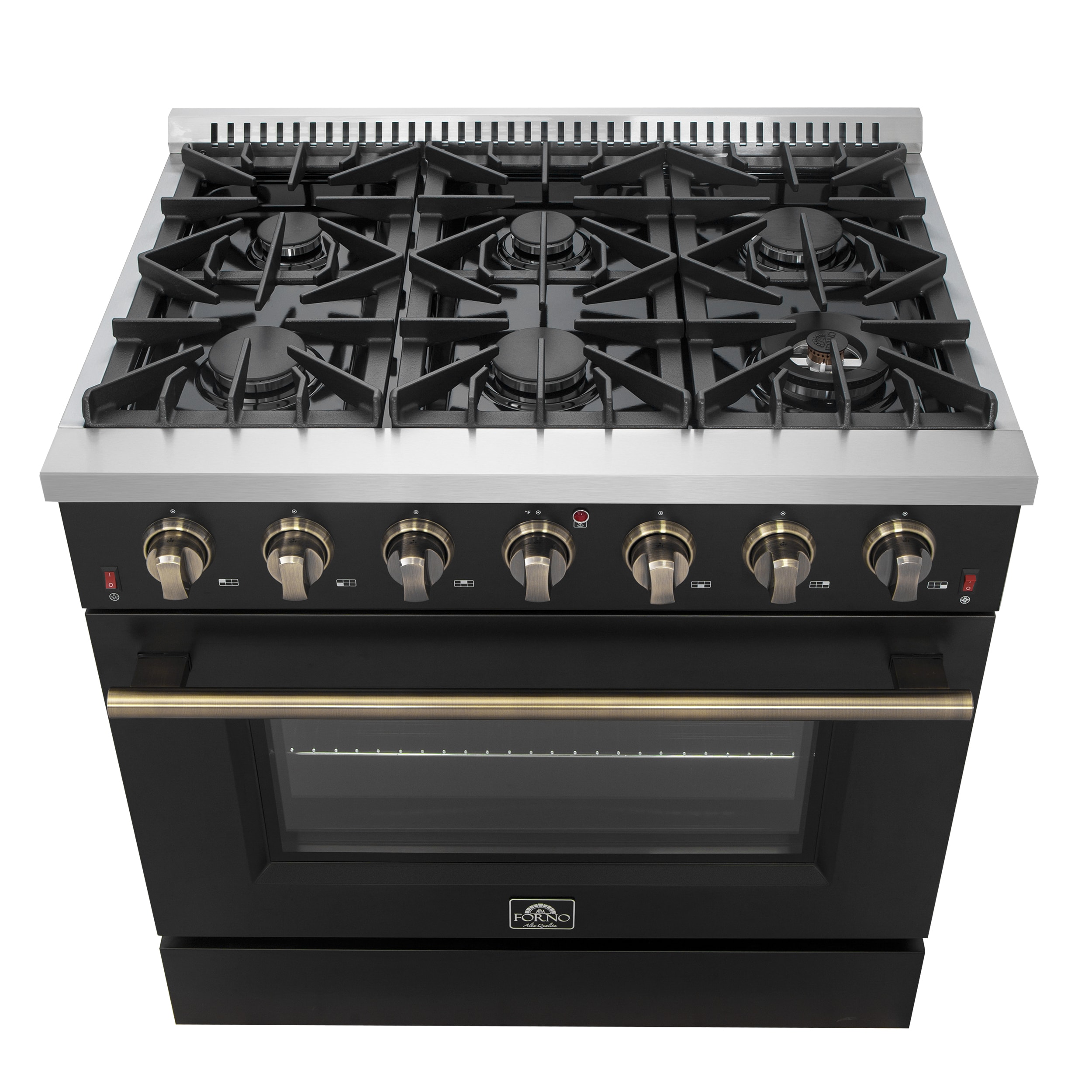 FORNO FFSGS6244-36BLK Freestanding-Gas-Ranges - View #9