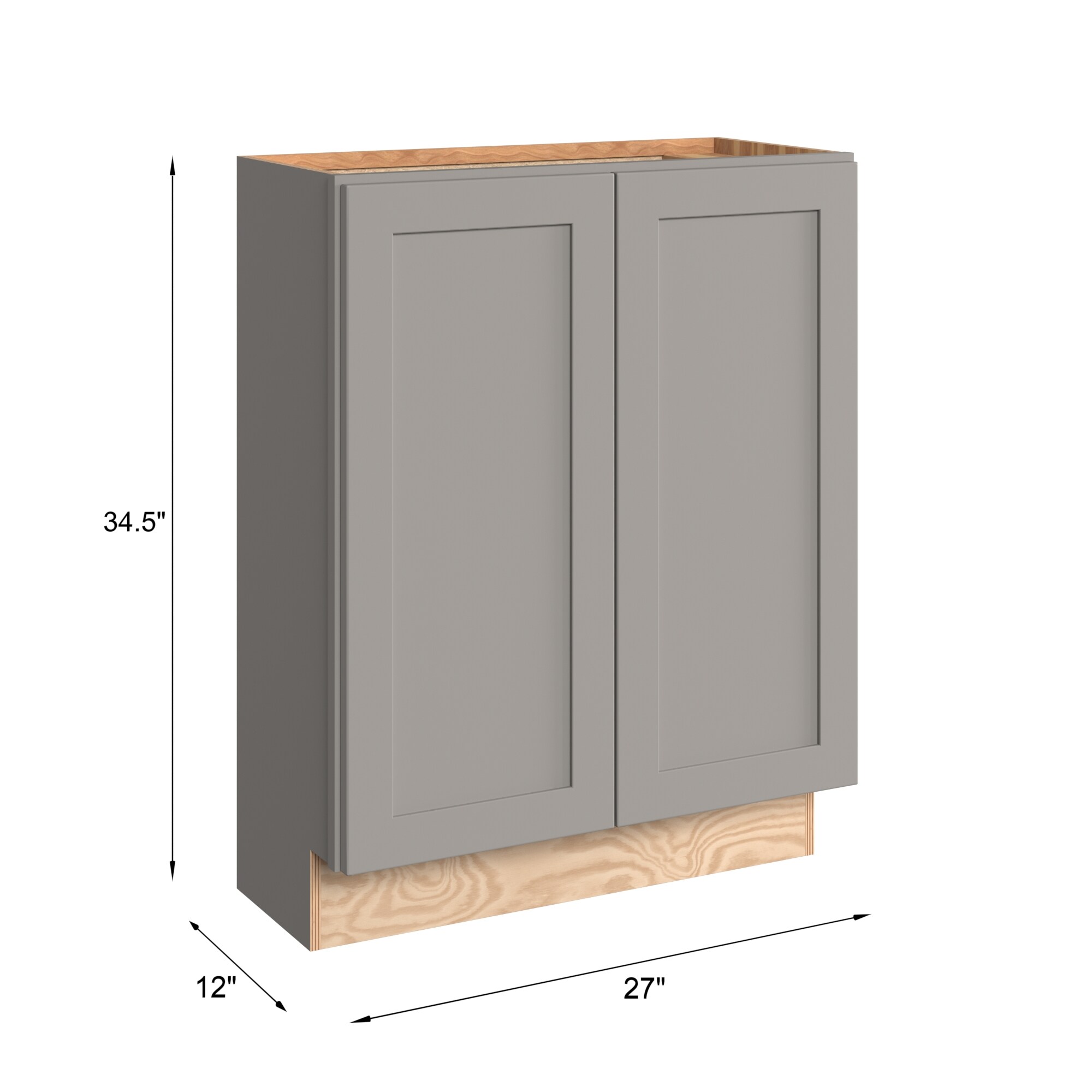 KraftMaid Momentum B2712.FHG81 Cabinets-Kitchen - View #3