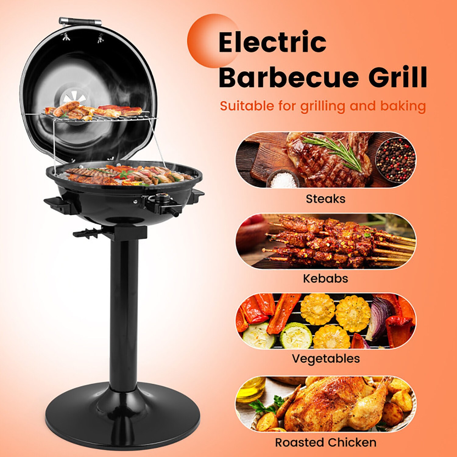GZMR MO-EP24757UBK Tabletop-Grills - View #6