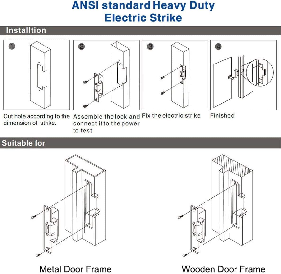 Ahfiwaso LAH0713H021 Electronic-Door-Locks - View #8
