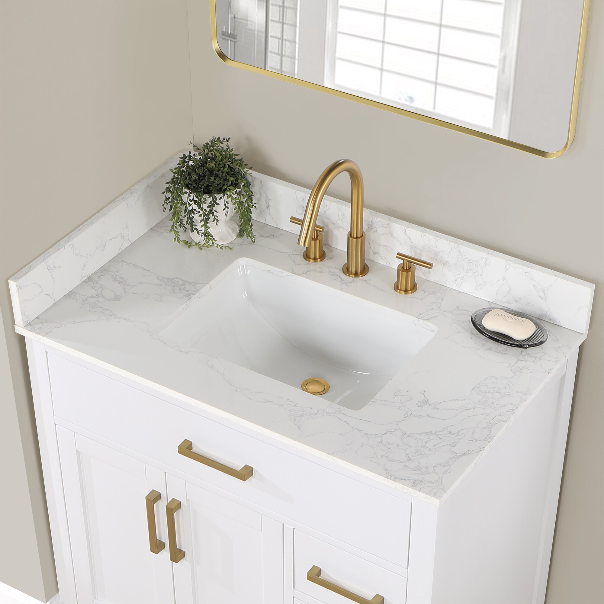 Altair 557036-WH-GW-NM Bath-Vanity-Combo - View #4