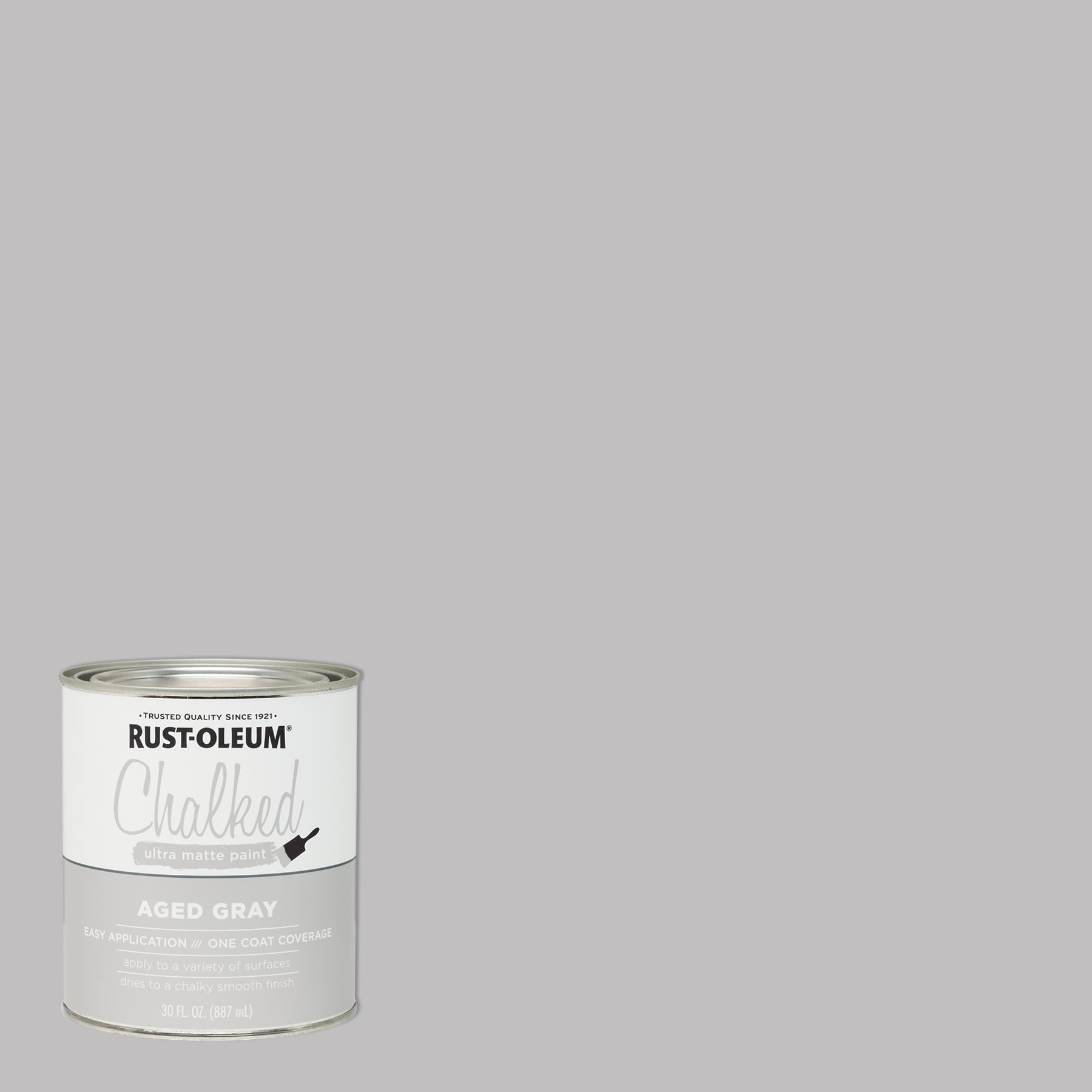 Rust-Oleum Chalked Aged Gray Ultra Matte 30 Oz. Chalk Paint - Parker's  Building Supply