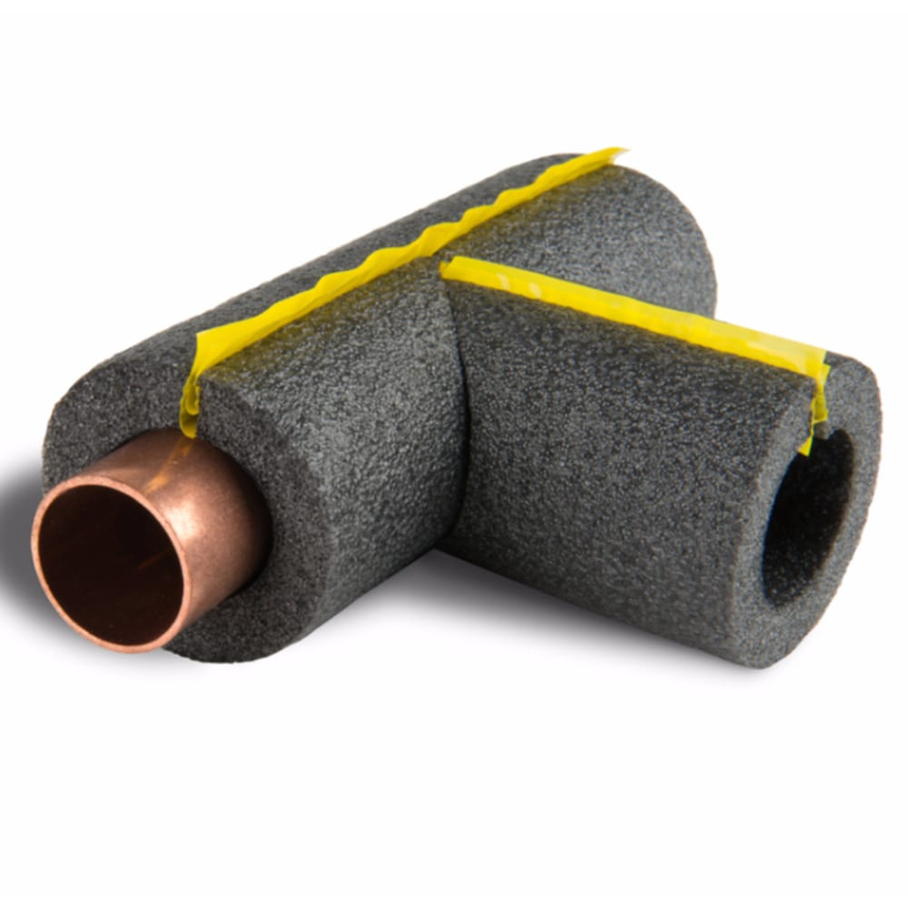 Armacell  Tundra Self Sealing 3/4 in. X 1/2 in. L Polyethylene Foam Tee Pipe Insulation 12 packs