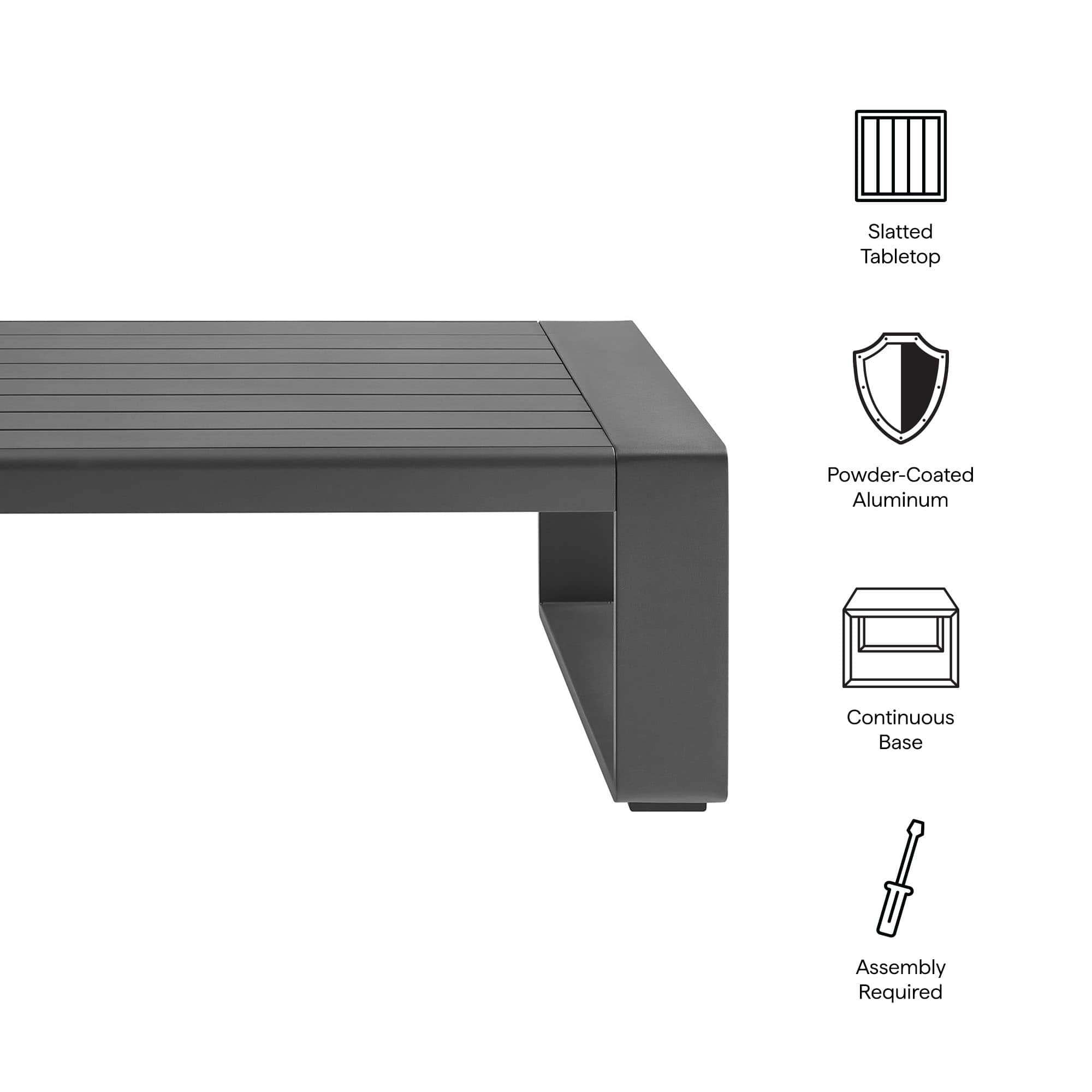 Modway EEI-7303-GRY Patio-Tables - View #2