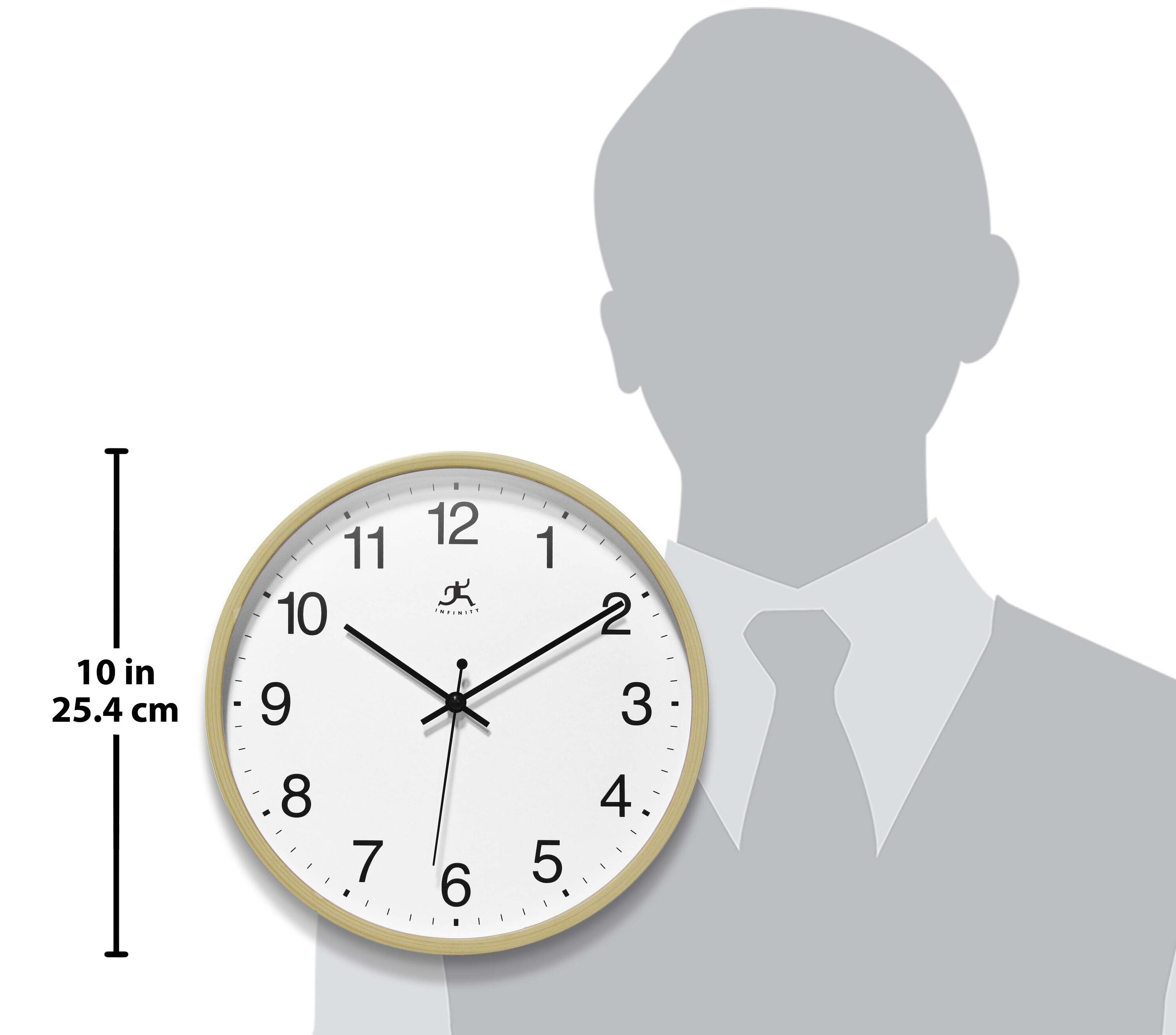 Infinity Instruments 20252NT-4099 Indoor-Outdoor-Clocks - View #5