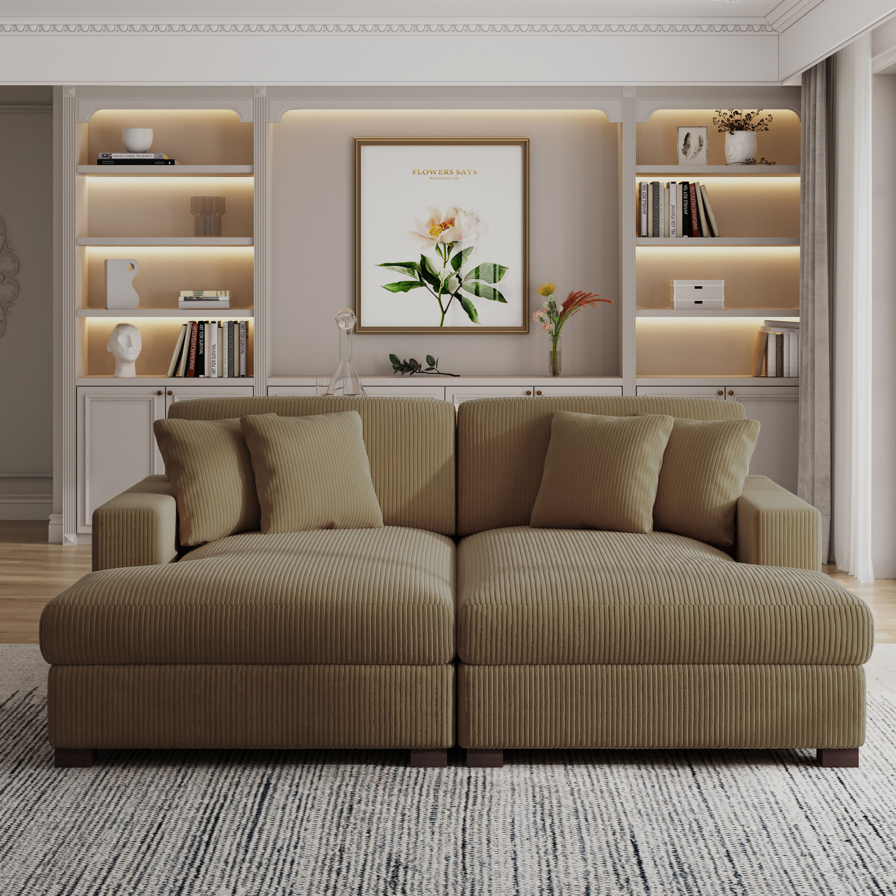 Dreamsidea CS7-CAM-CL-CR Sofas-Loveseats - View #2