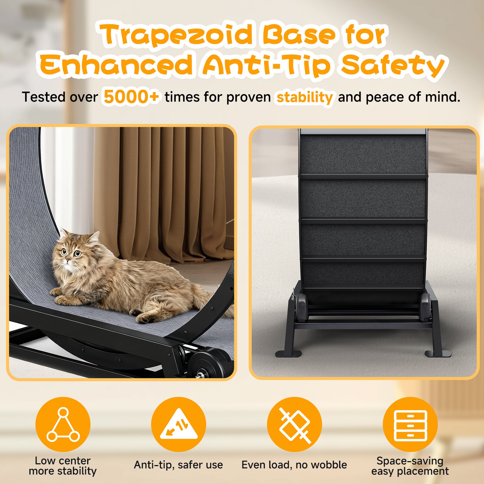 GTPLAYER Cat Wheels 40 IN Diameter cat treadmill Large Cat