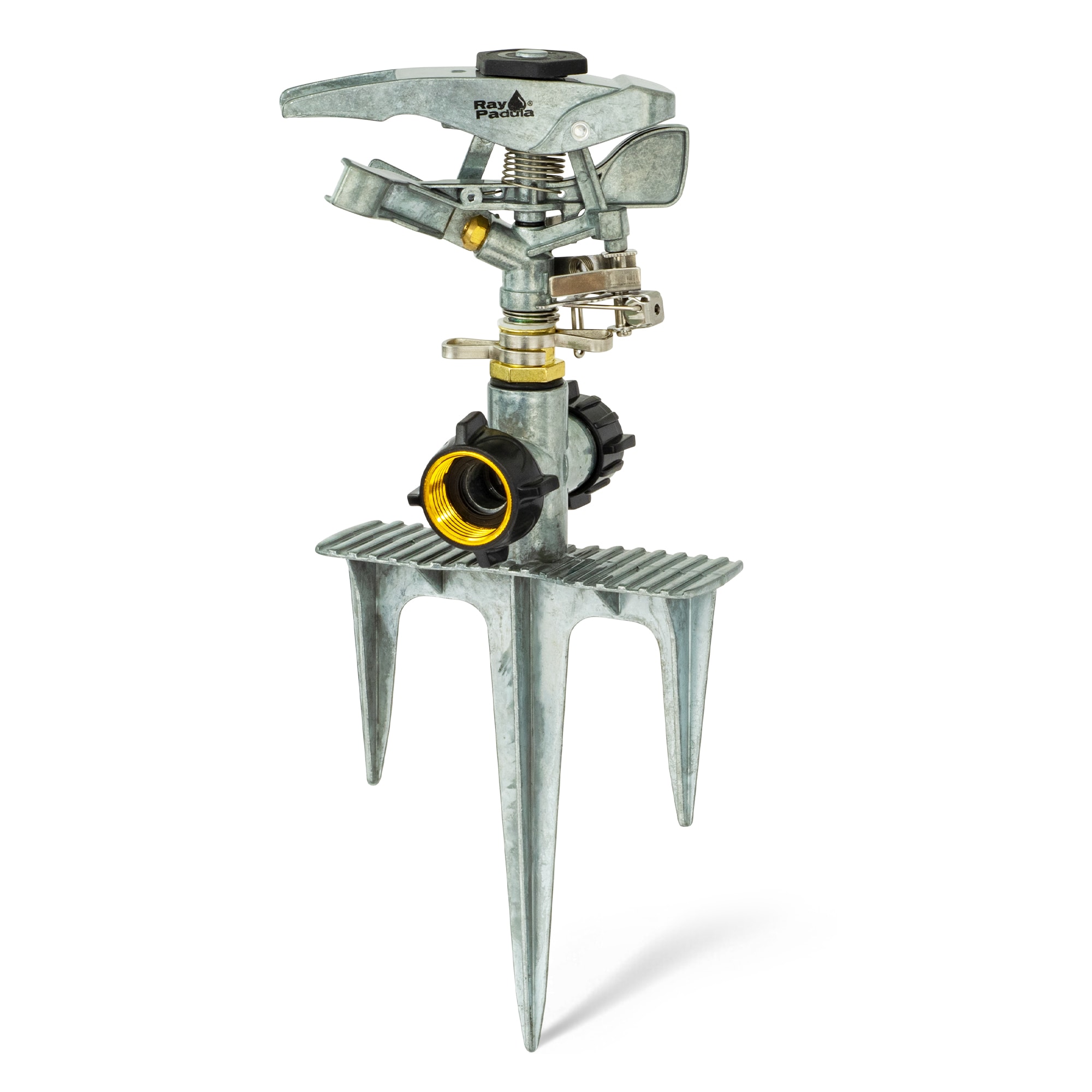 Ray Padula EC-MDDL PRO Diamond Series 6300-sq ft Impulse Spike Lawn Sprinkler