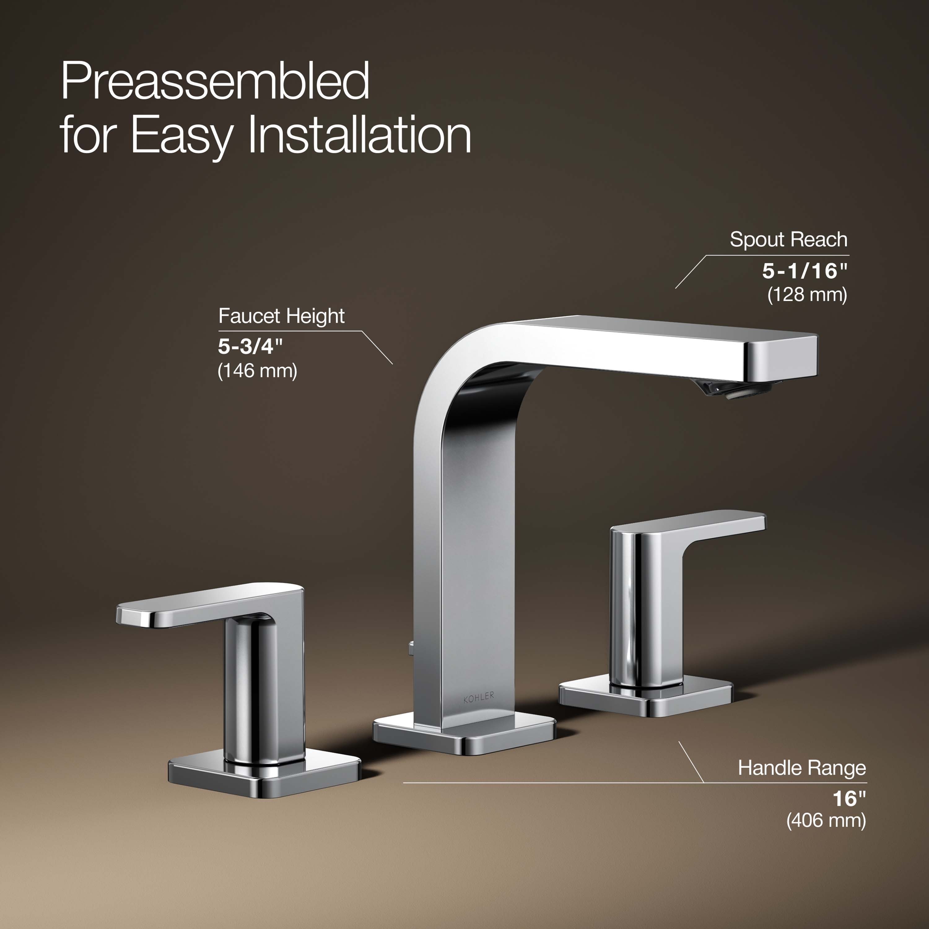 KOHLER K-23484-4-CP Lavatory-Faucets - View #4