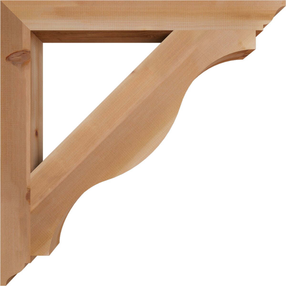 Ekena Millwork BKT04X38X38FST01SWR Exterior-Brackets-Braces - View #3
