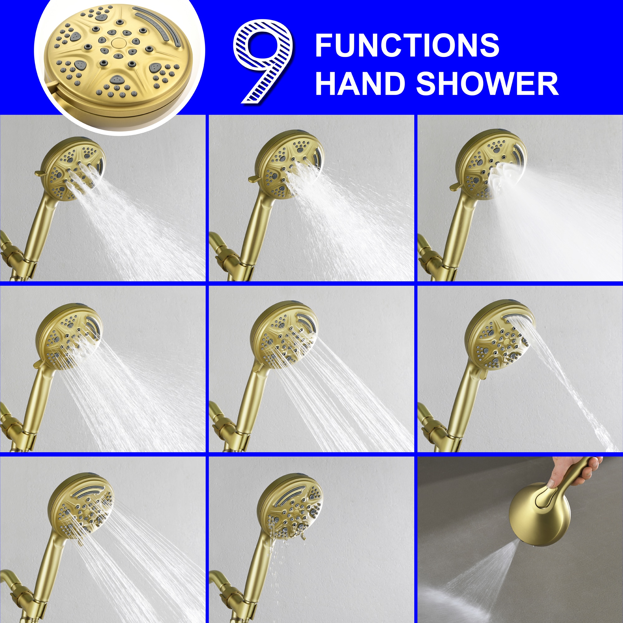 Nestfair SMD046G Fixed-Showerhead - View #4