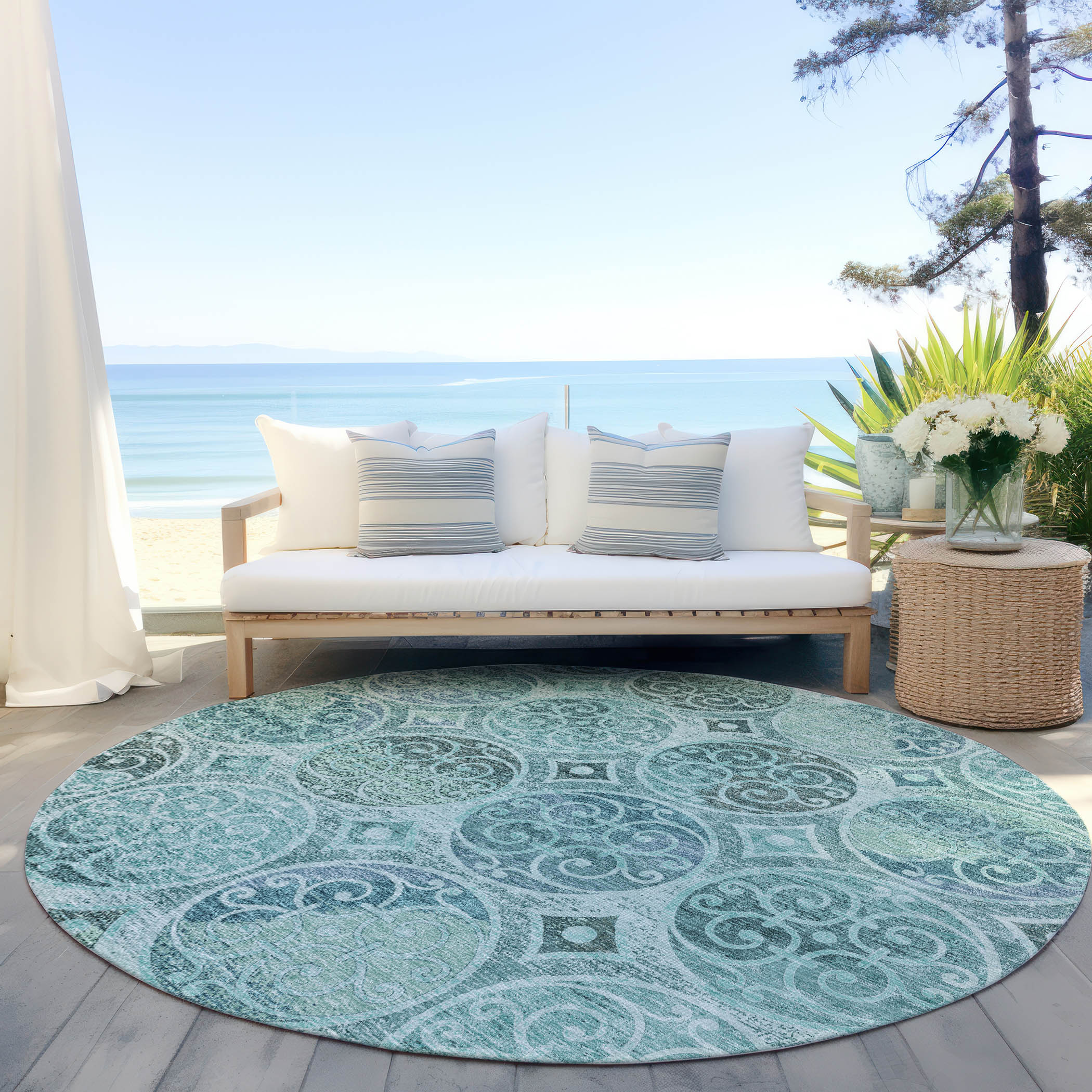 Addison Rugs ACN738TE8RO rugs - View #6