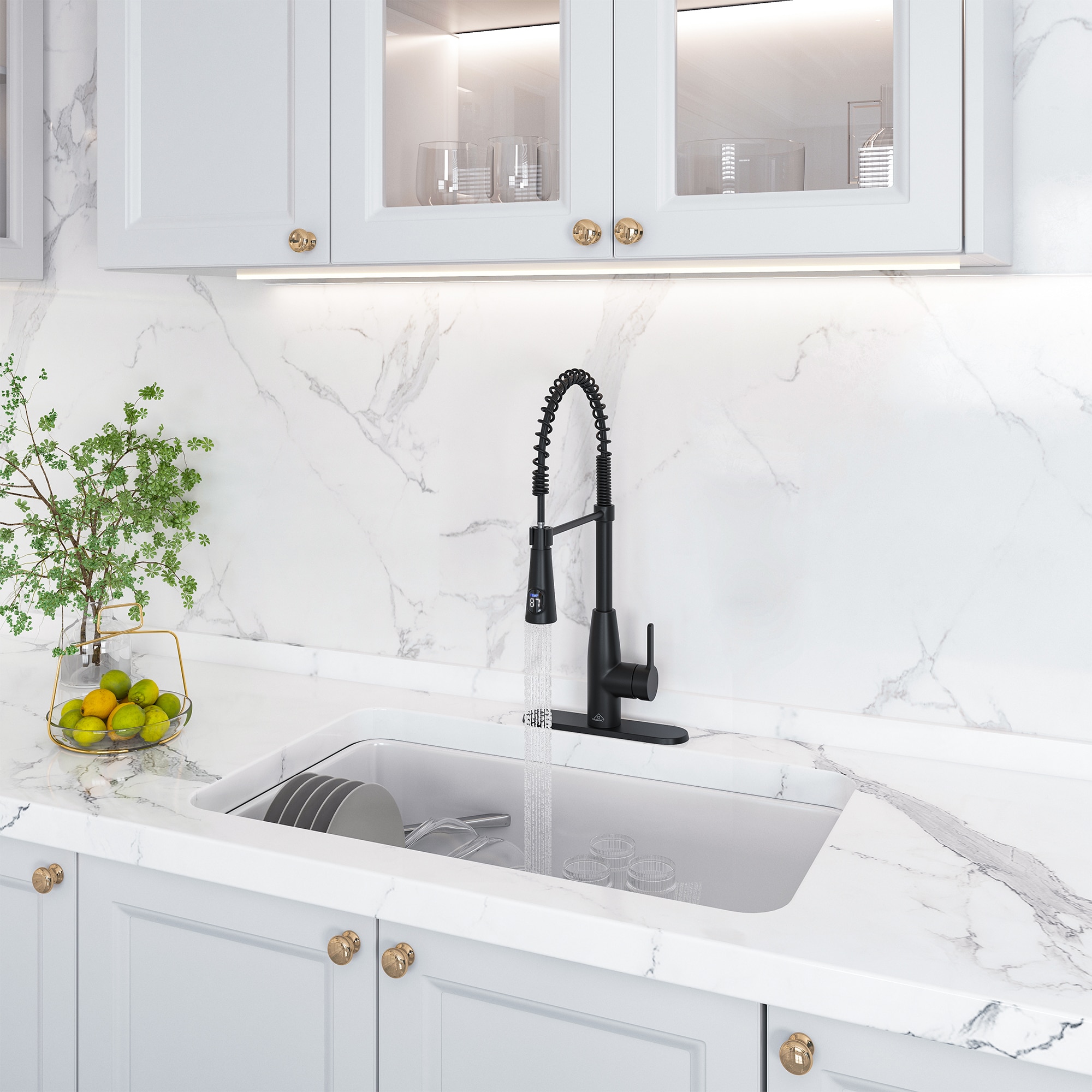 Mondawe MD-D91-BN Kitchen-Faucets - View #2