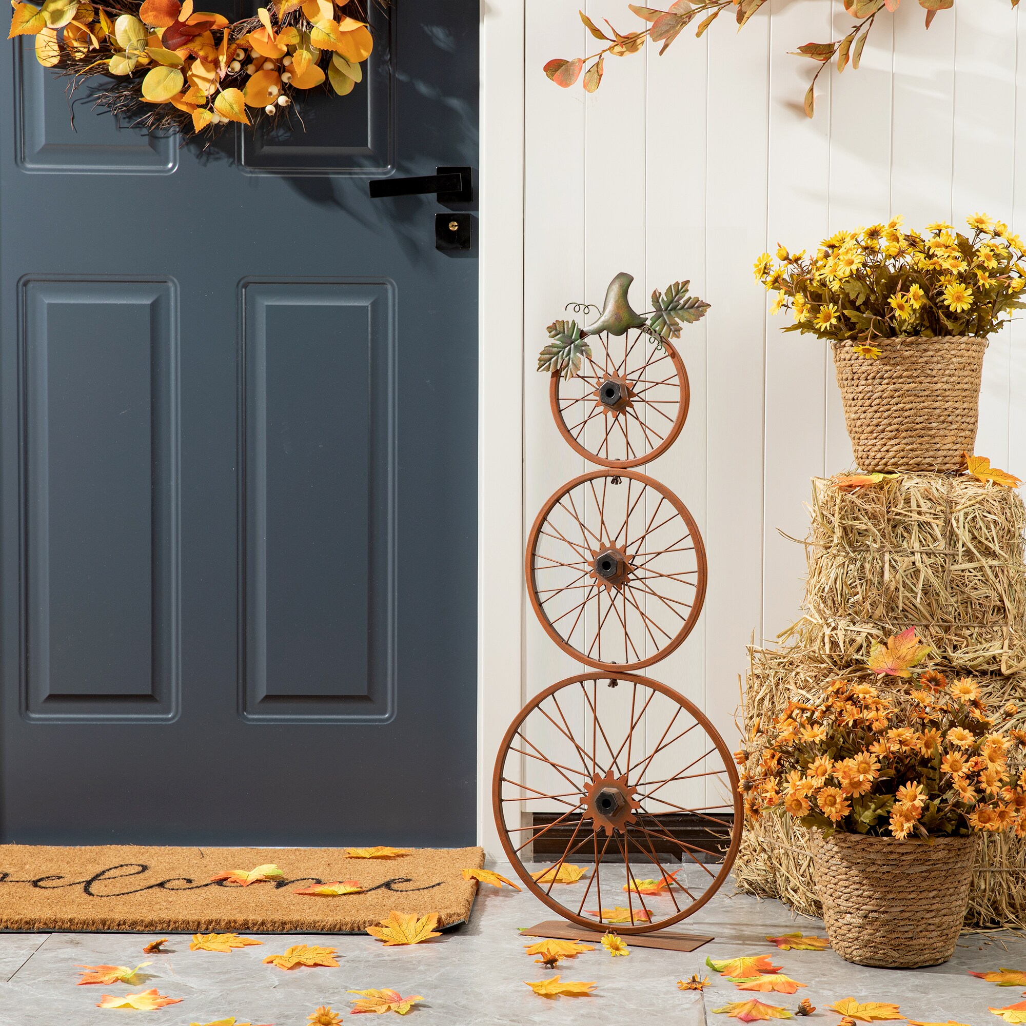 Glitzhome 2005600029 Indoor-Thanksgiving-Decor - View #3