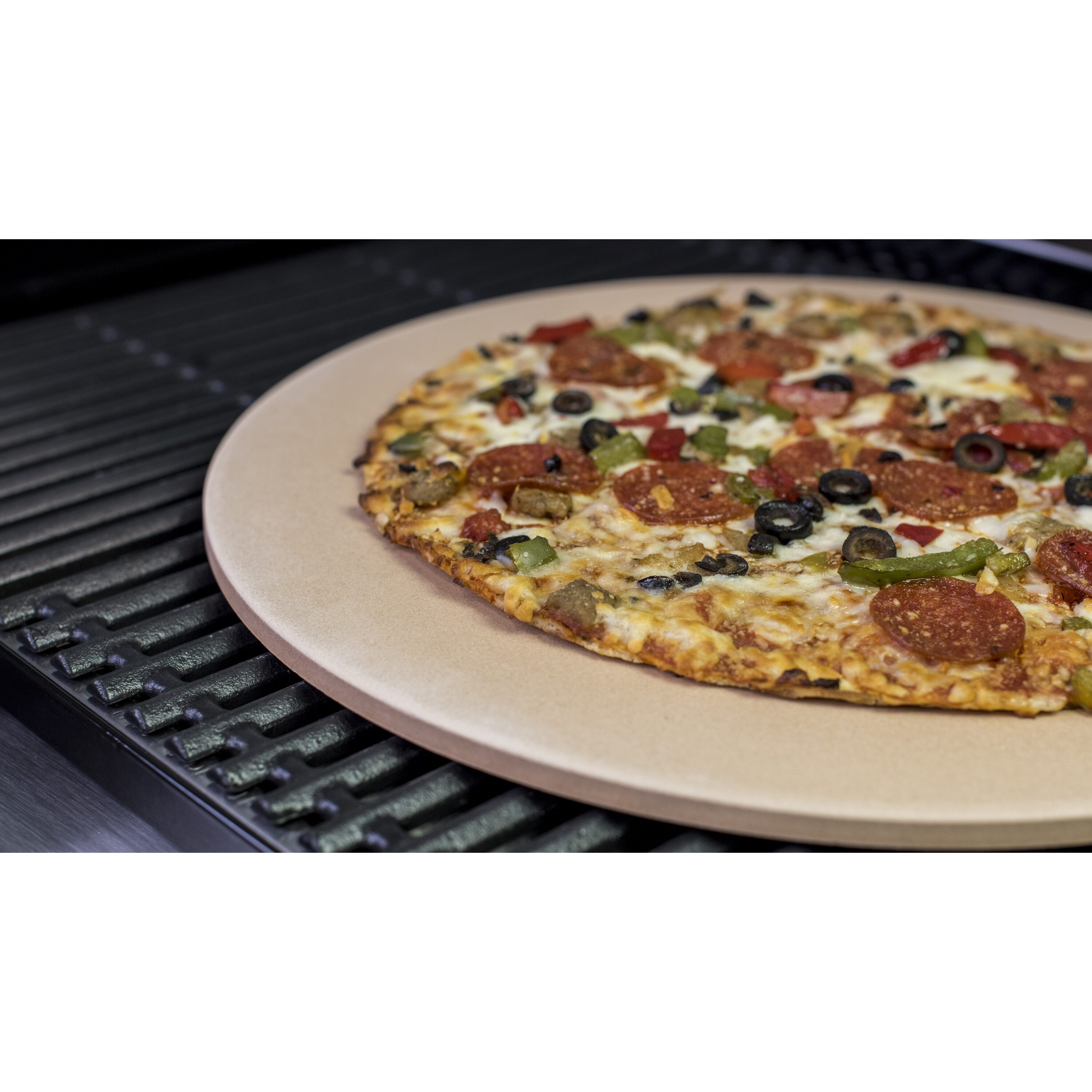 Char Broil Ceramic Pizza Stone Kit at Lowes