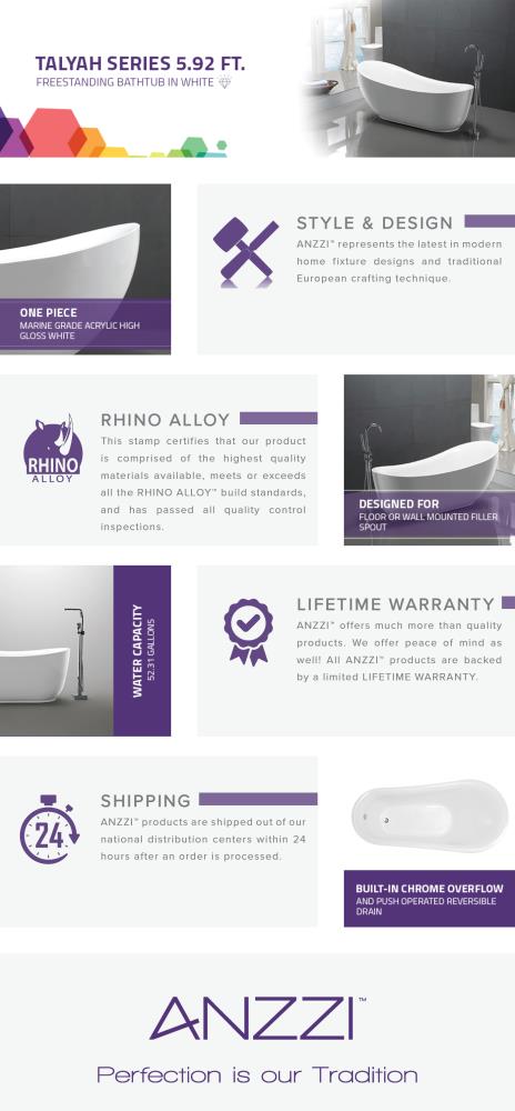 ANZZI FT-AZ090 bathtubs - View #7