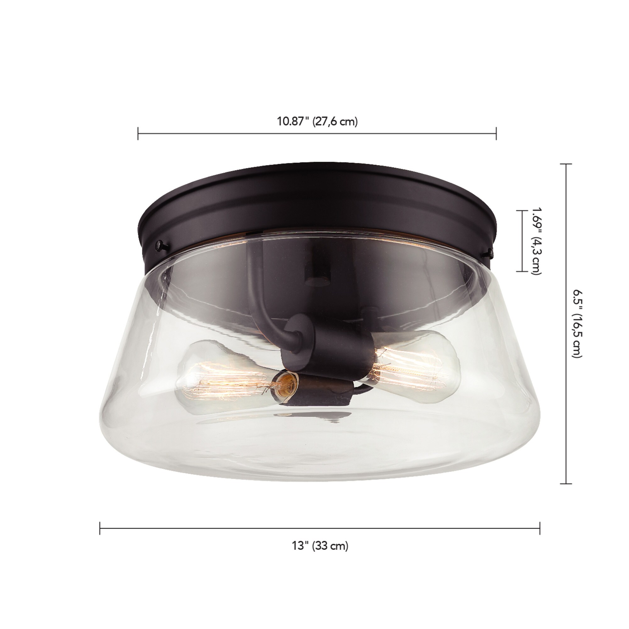 Globe Electric 44777 flushmounts - View #5