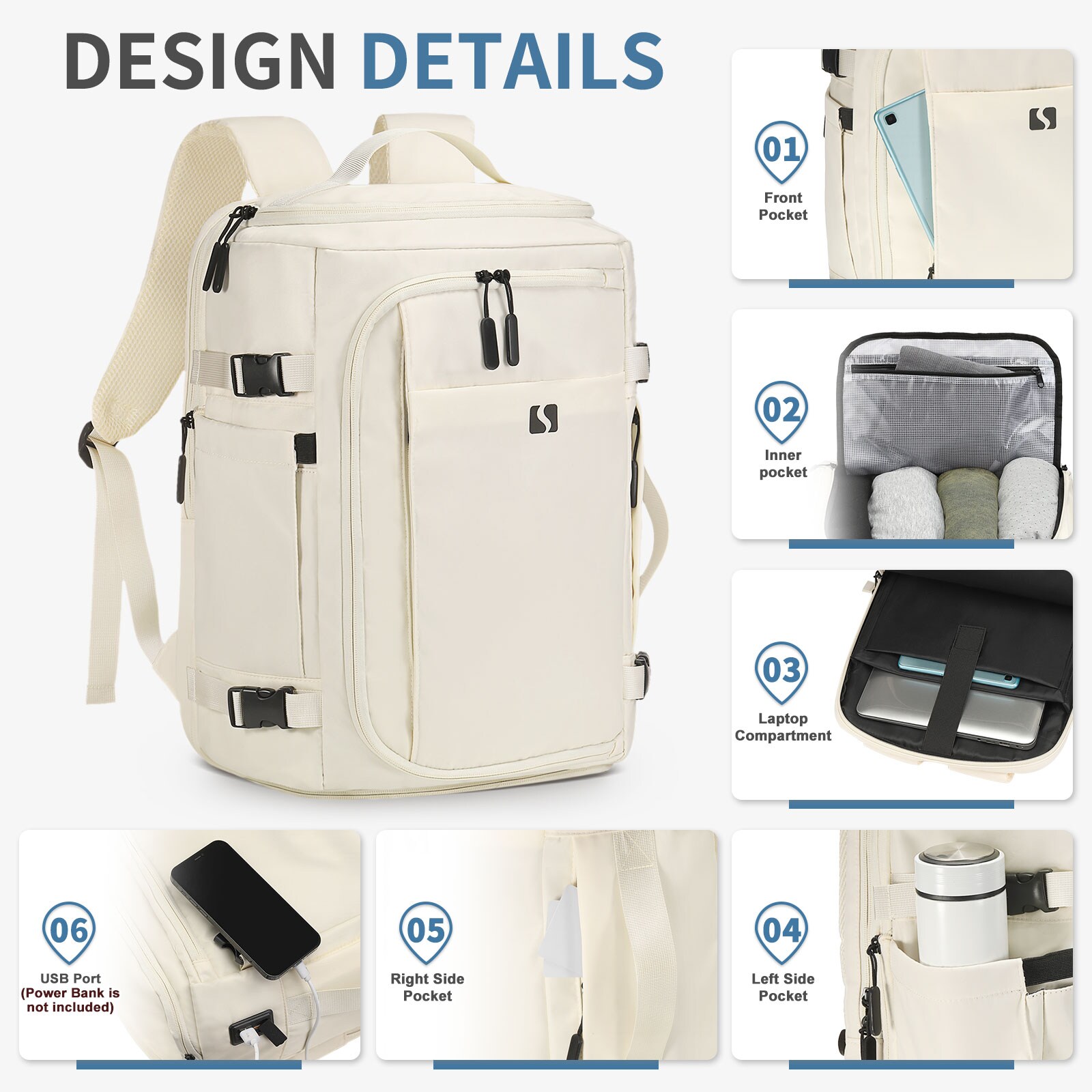 Unique Bargains S26030500UX6322 Bags-And-Backpacks - View #4