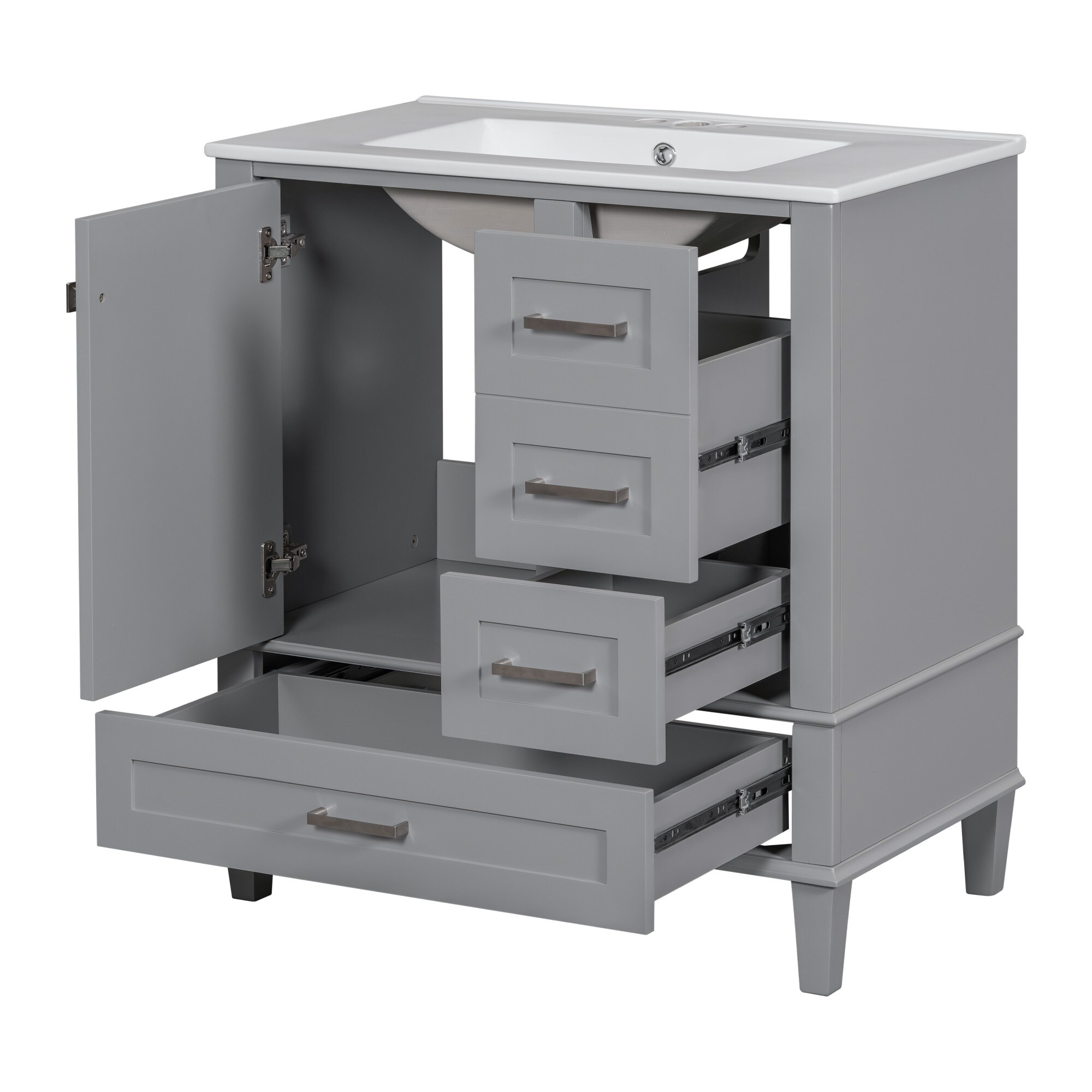 Dexmalle WF321698AAE Bath-Vanity-Combo - View #7