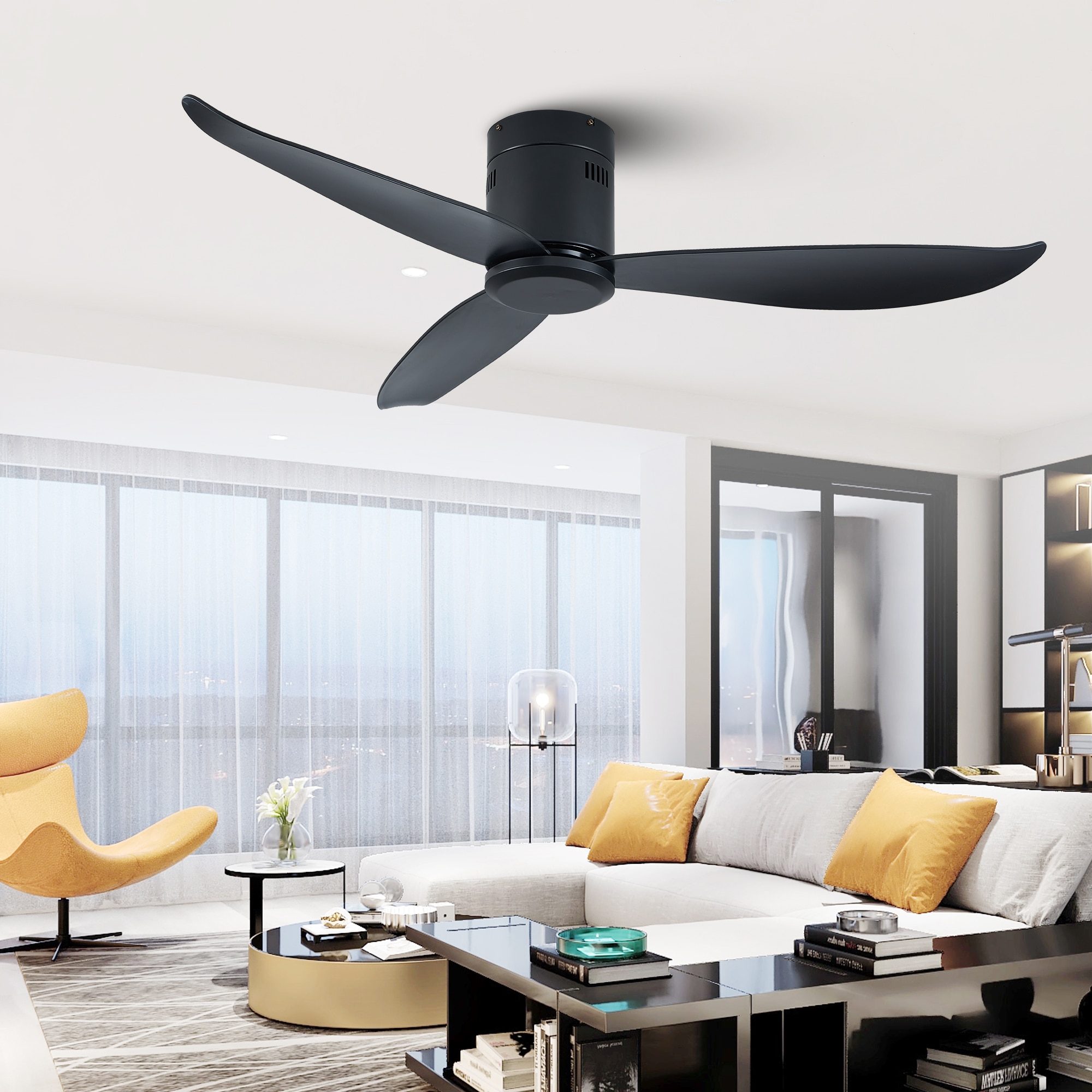 Yardreeze ZSFHXDCF17BK0407 Ceiling-Fans - View #2